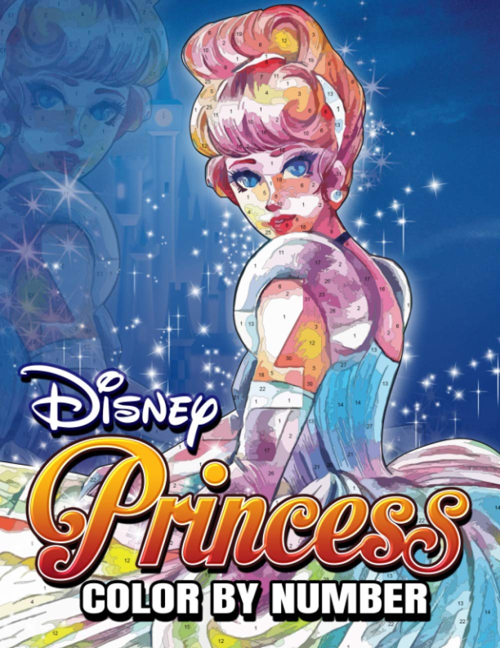 Princess Color By Number Great - 57426259