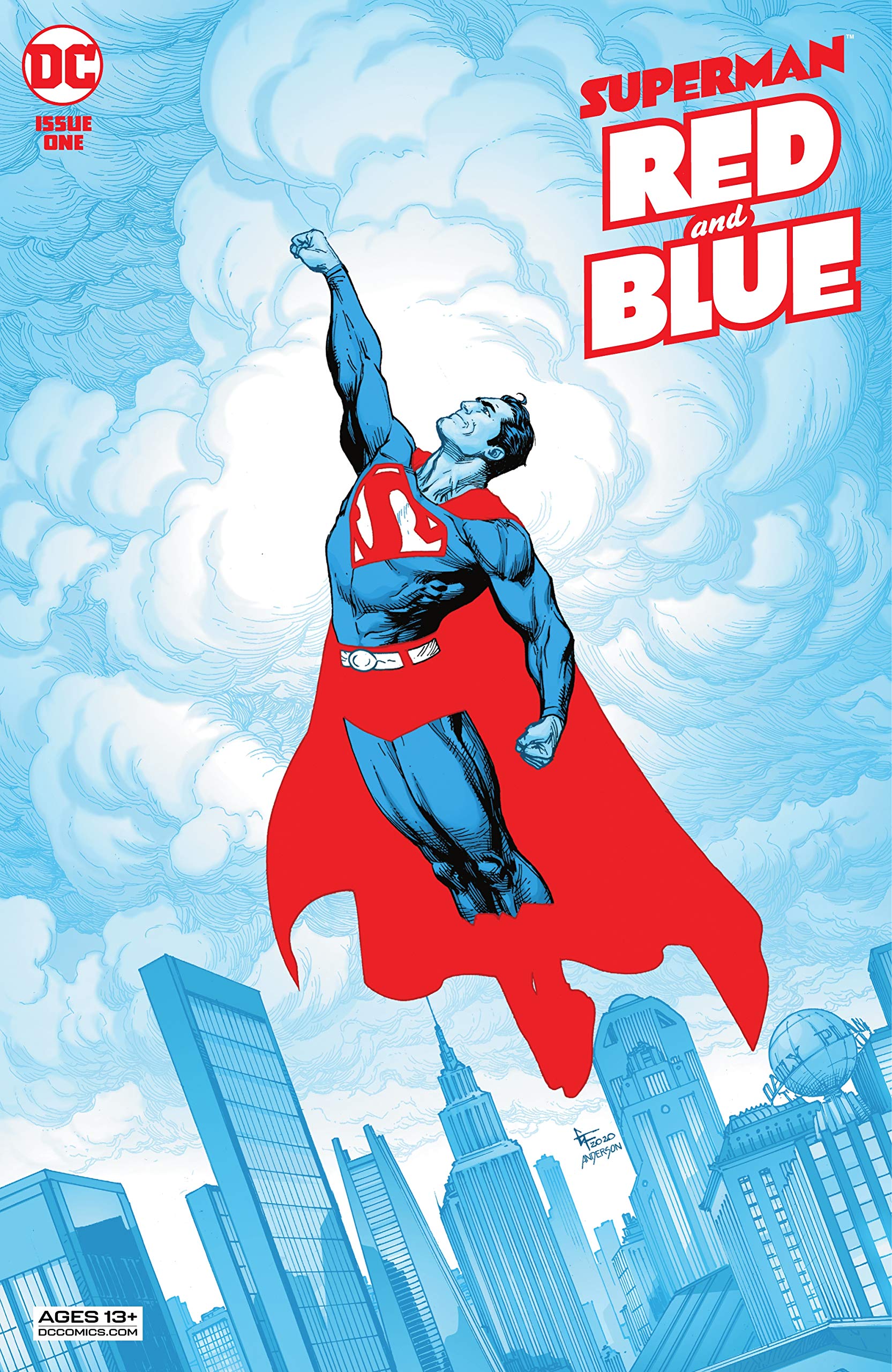 Superman Red & Blue (2021-) #1 book cover