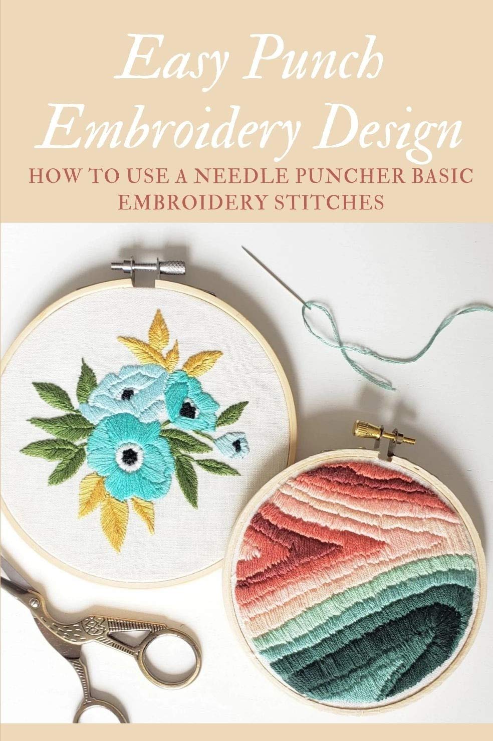 Easy Punch Embroidery Design How to Use a Needle Puncher Basic