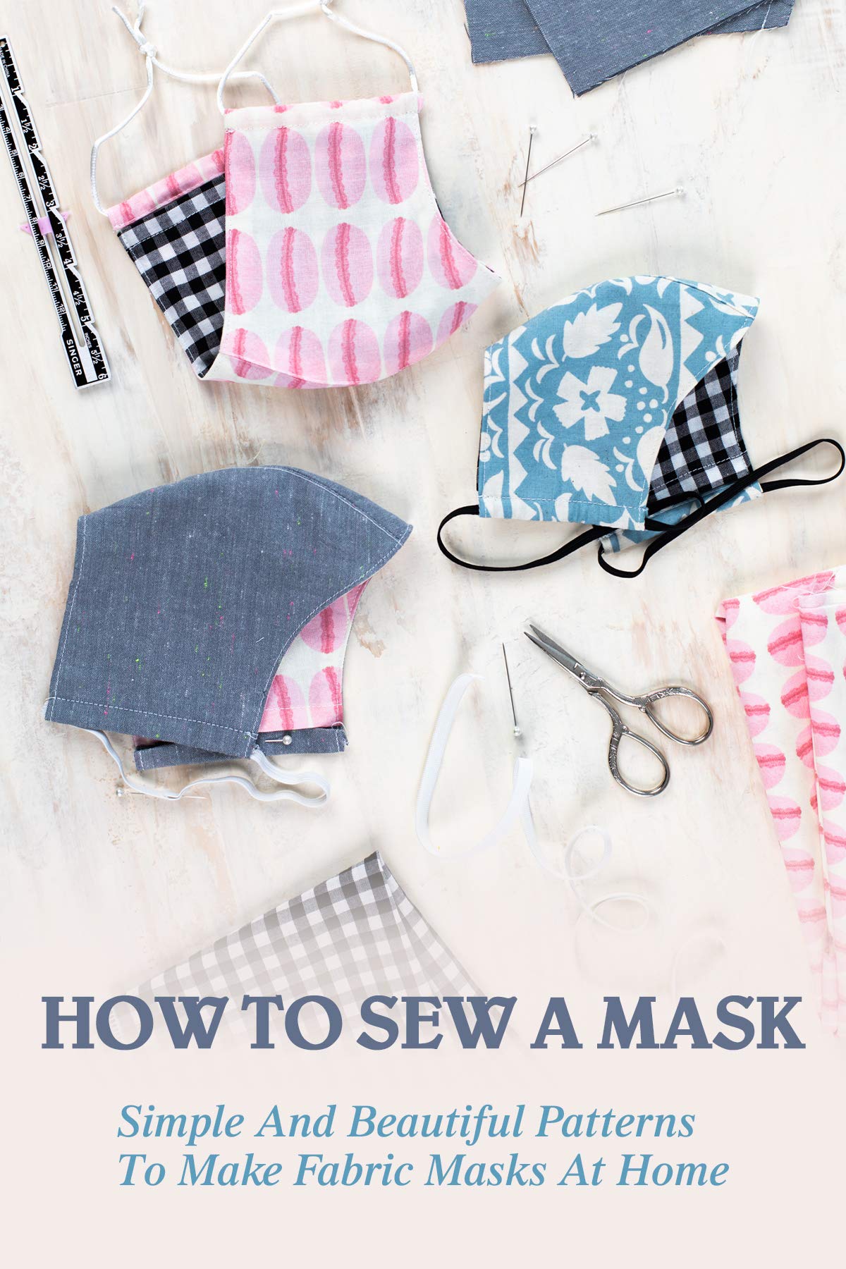 How To Sew A Mask Simple And Beautiful Patterns To Make Fabric Masks At Home Pleated Face Mask