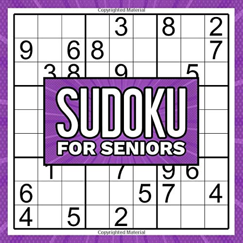 Sudoku For Seniors Easy Extra Large Print Sudoku Puzzles by Purple