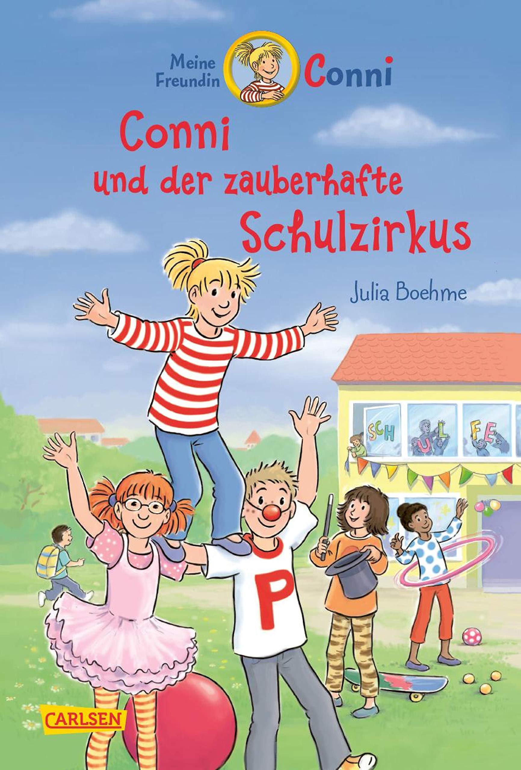 Conni und der zauberhafte Schulzirkus book cover