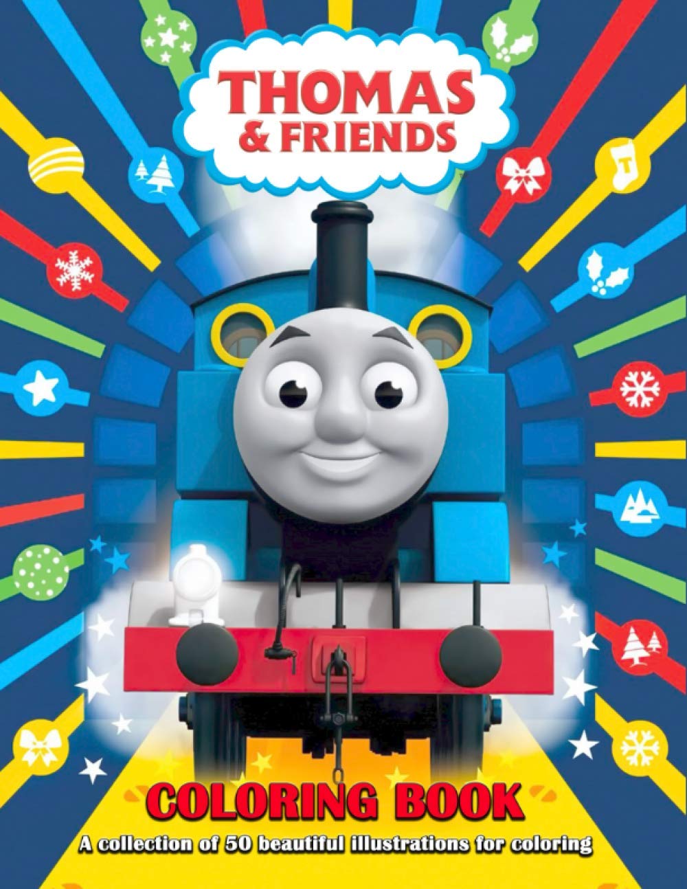 Thomas and Friends: Coloring Book: A collection of 50 beautiful ...