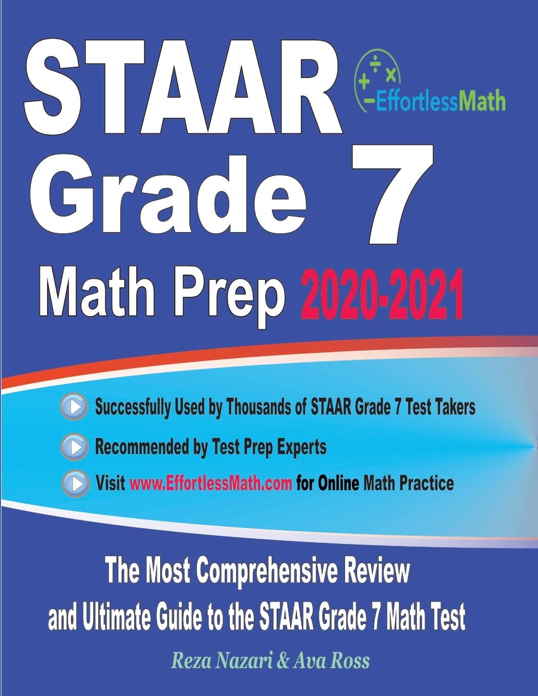 STAAR Grade 7 Math Prep 20202021 The Most Comprehensive Review and
