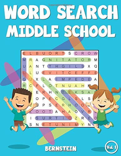 Word Search Middle School: 200 Word Search Puzzles for Kids with ...