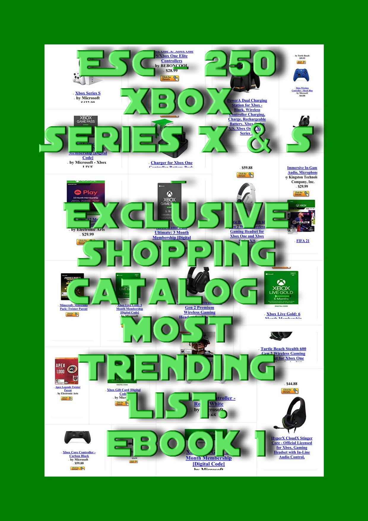 ESC 250 Xbox Series X & S Exclusive Shopping Catalog Most