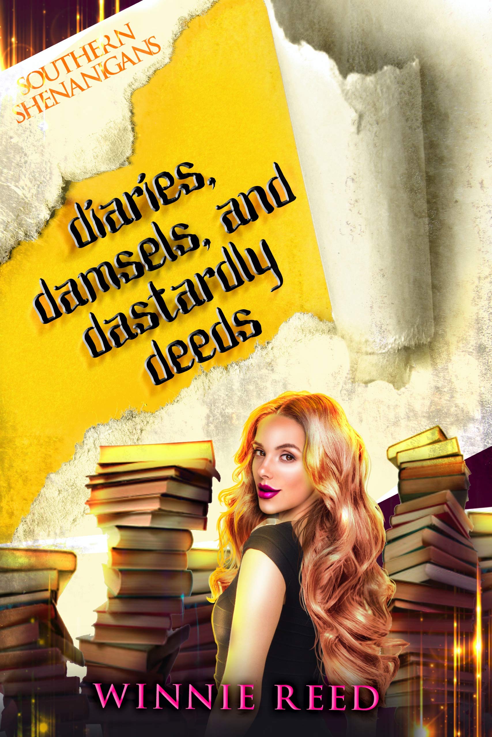 Diaries, Damsels, and Dastardly Deeds: A Touch of Southern Cozy Mystery