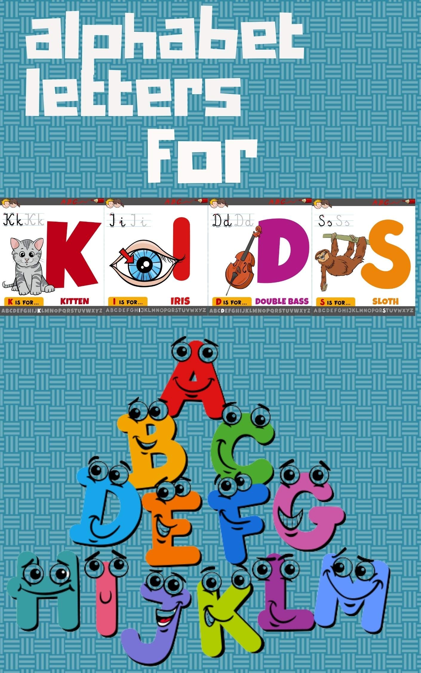 ABC Letters for Kids | Full English Alphabet for Preschool ...