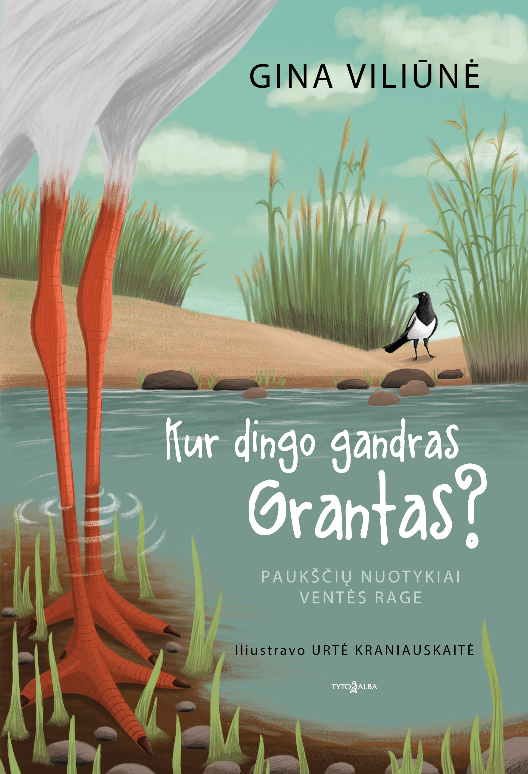 Kur dingo gandras Grantas?