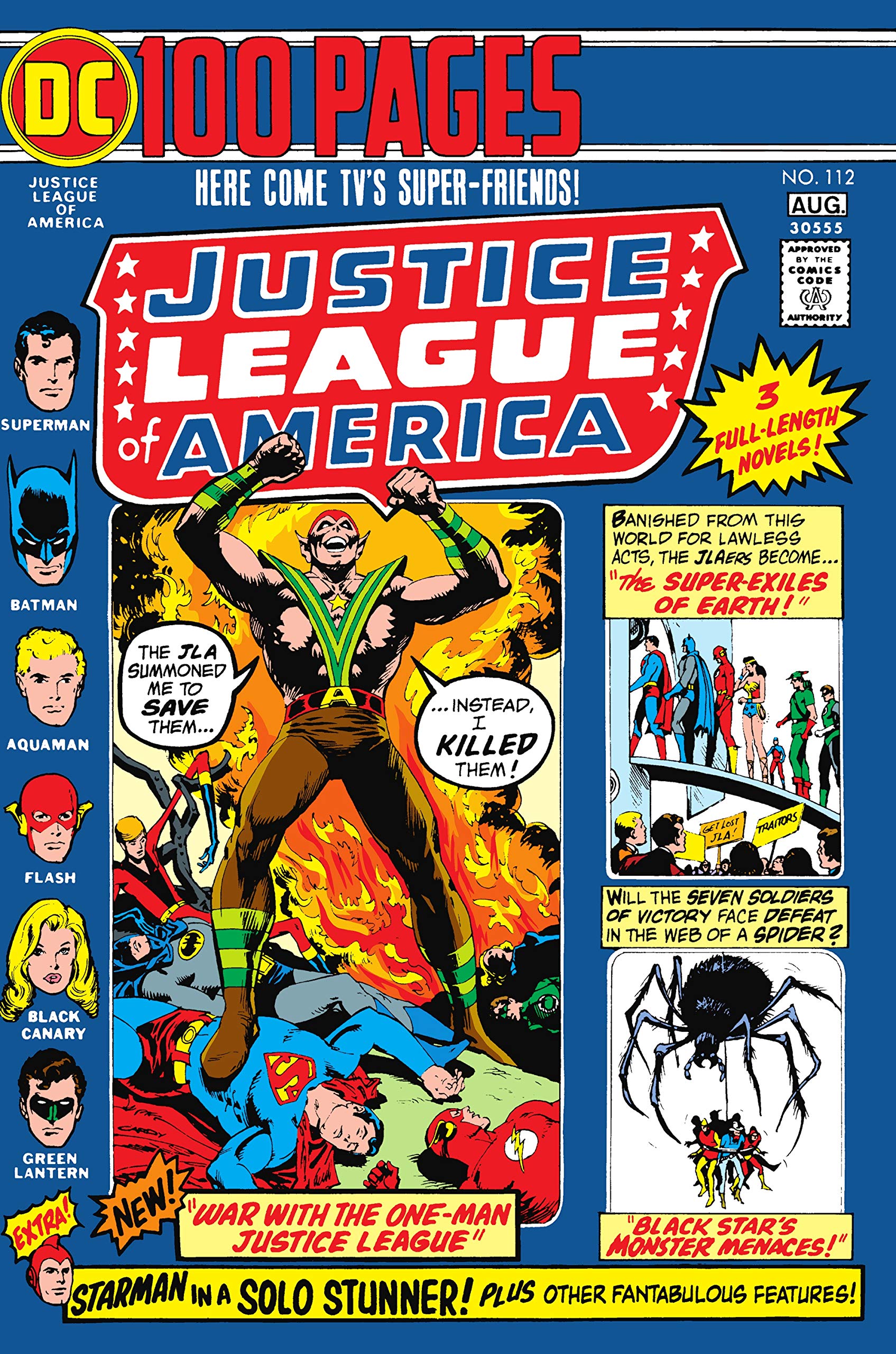 Justice League of America (1960-1987) #112 book cover