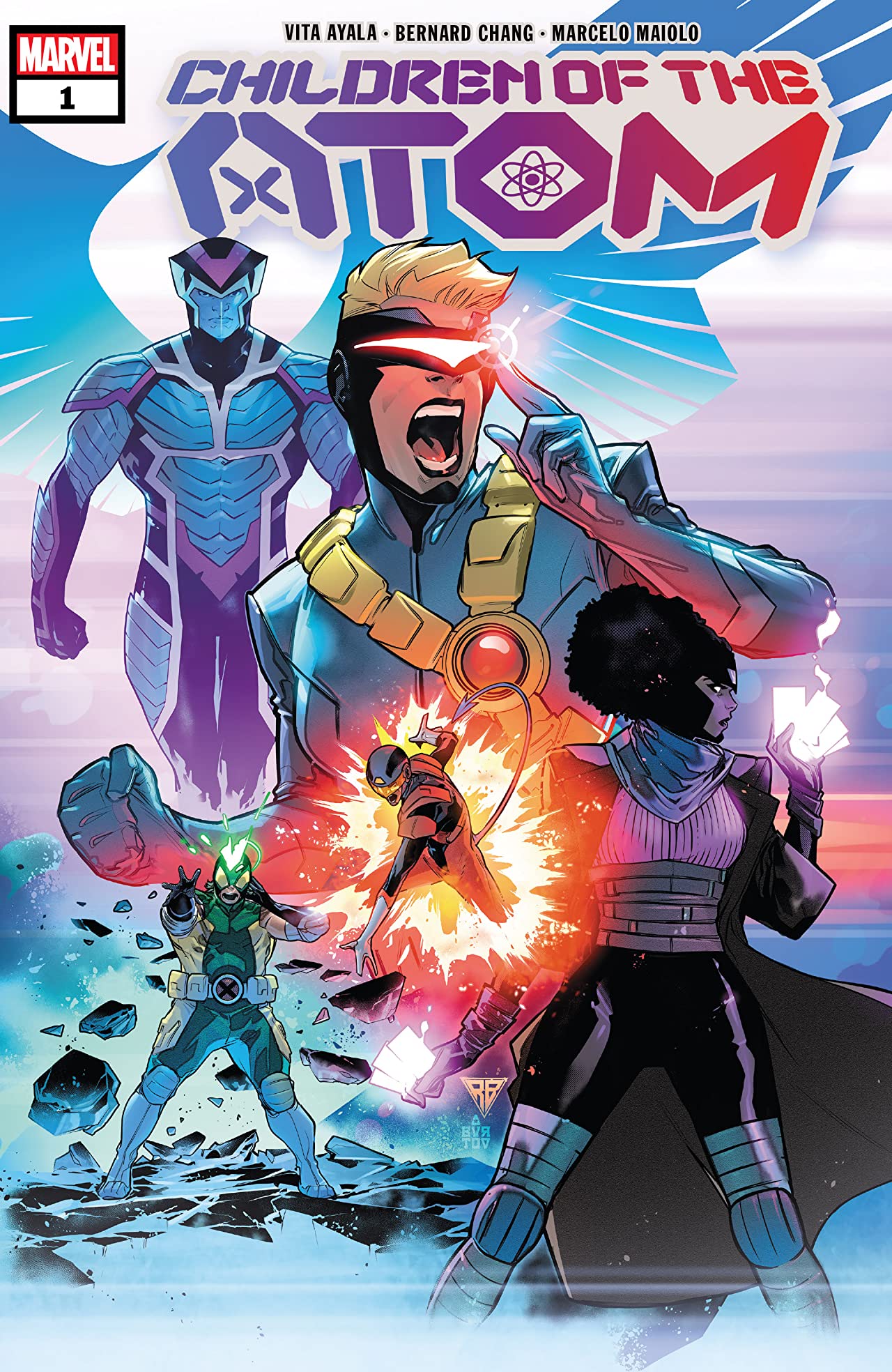 Children of the Atom #1 book cover