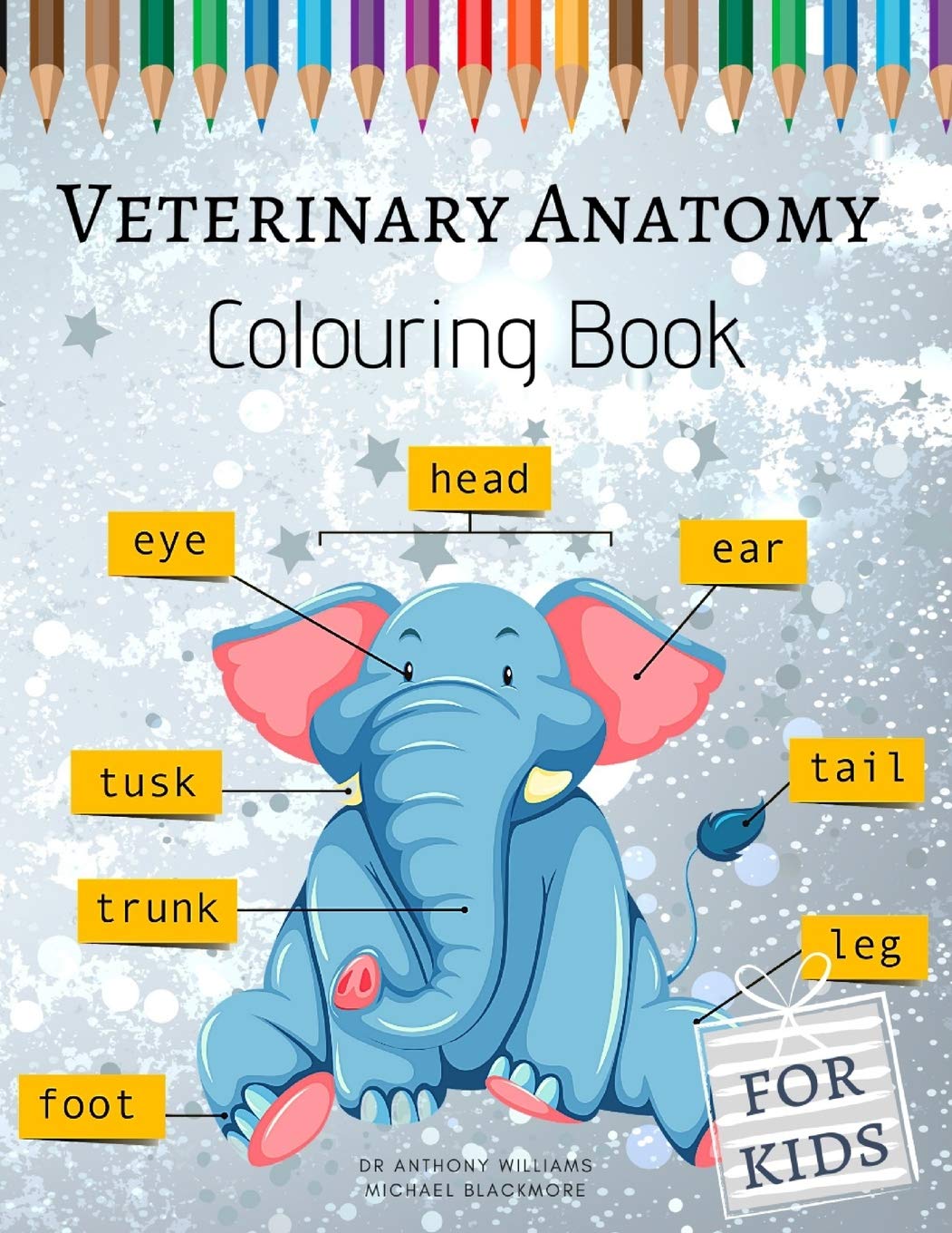Veterinary Anatomy Colouring Book for Kids Animal Physiology Coloring