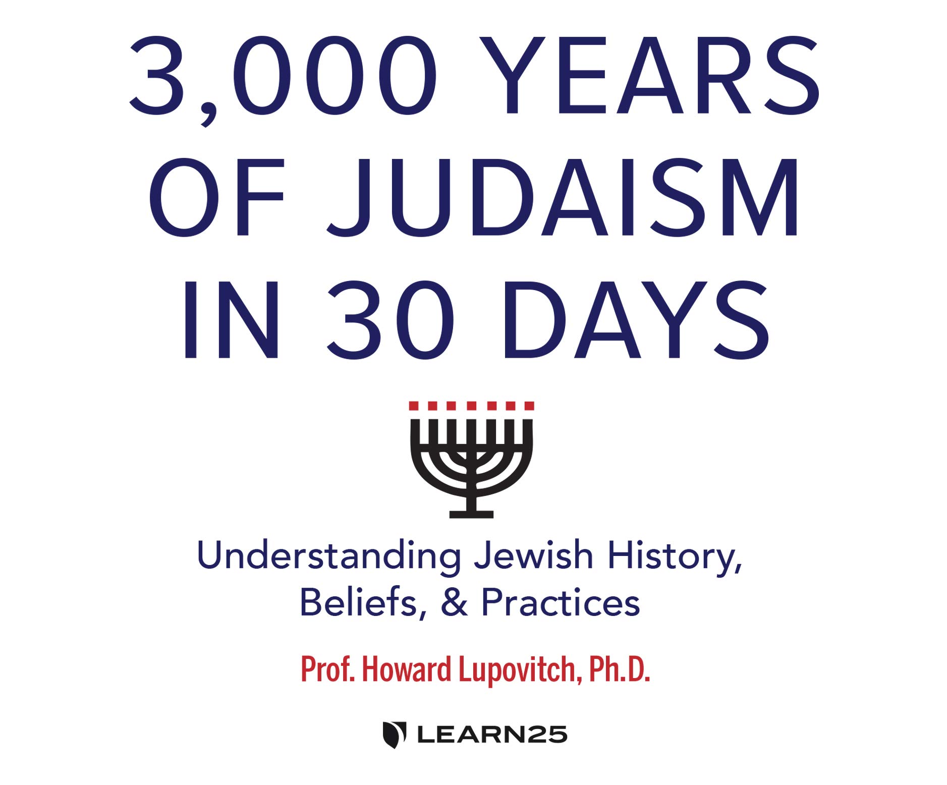 3,000 Years of Judaism in 30 Days: Understanding Jewish History, Beliefs, and Practices