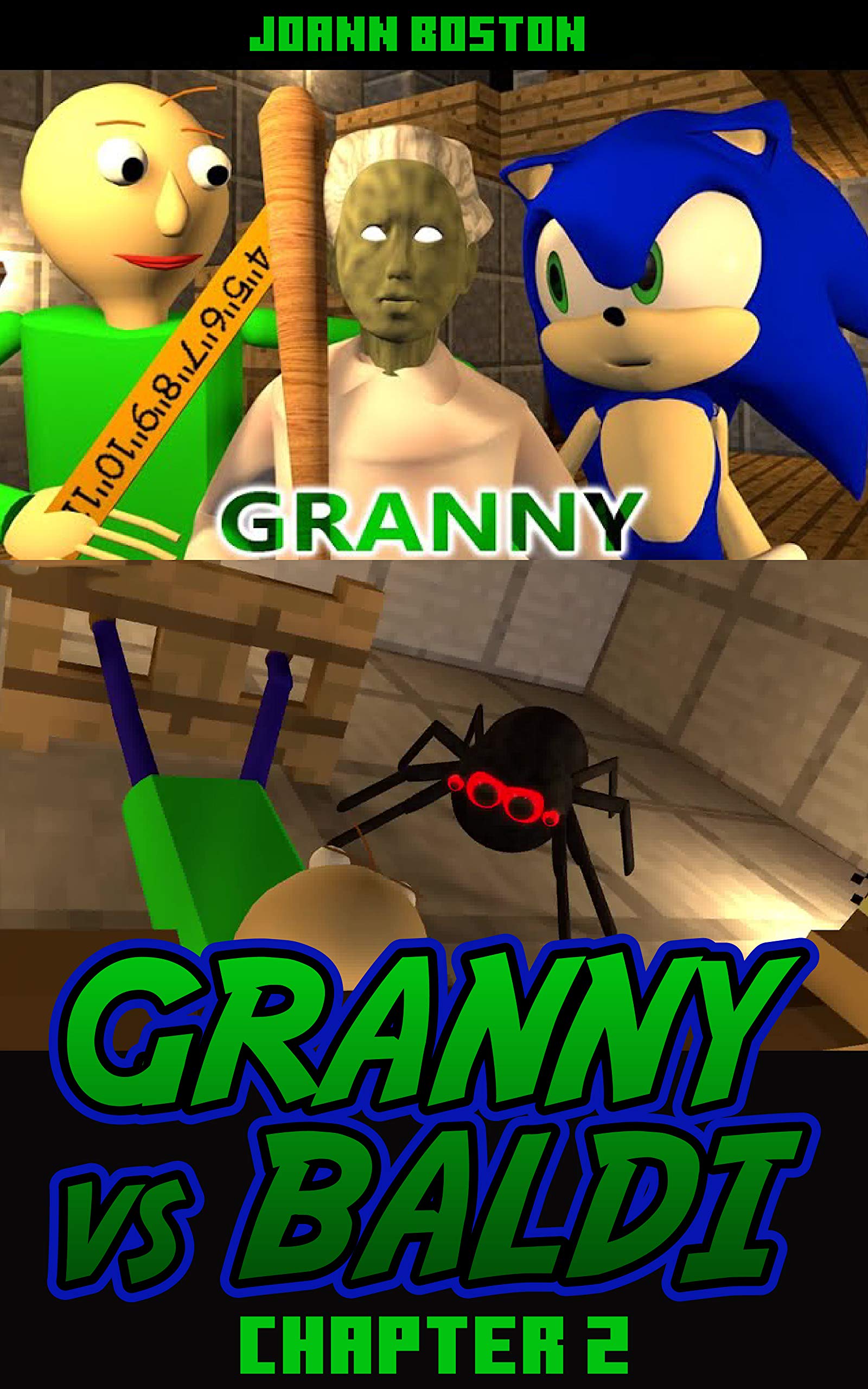 Minecraft Horror Comics: Granny Vs Baldi & Sonic Challenge Chapter 2 by ...