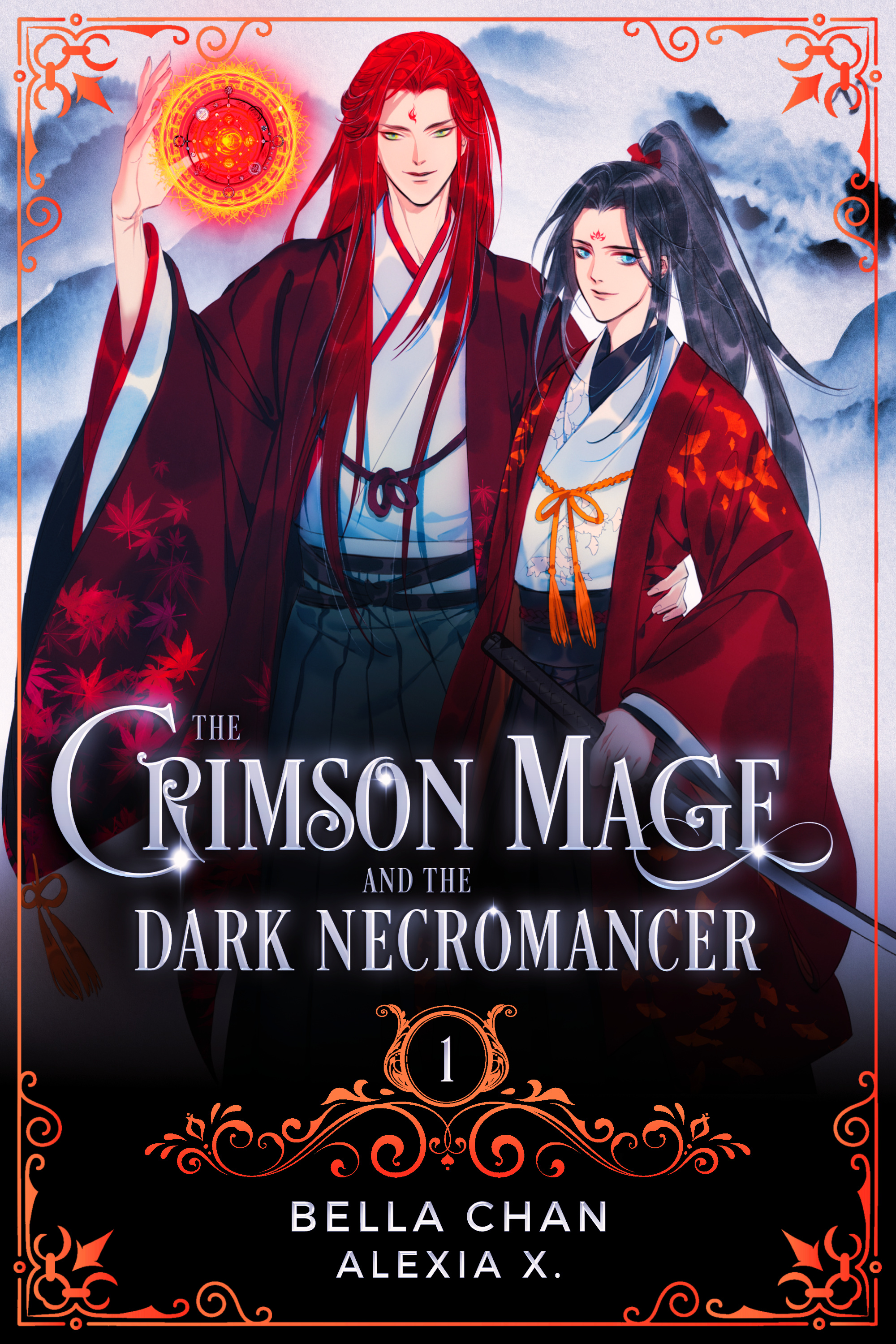 The Crimson Mage and the Dark Necromancer