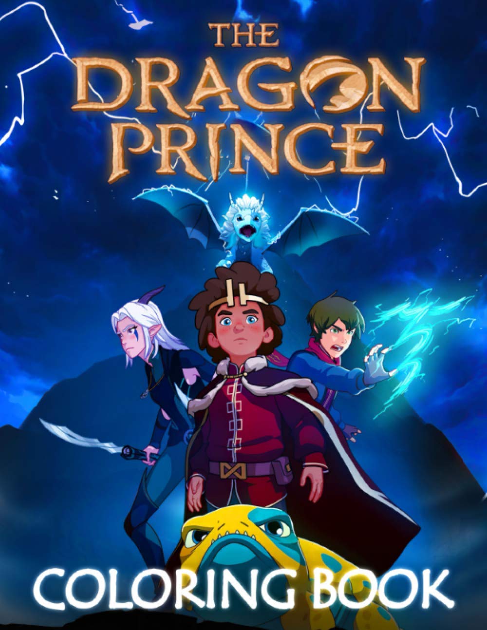 The Dragon Prince Coloring Book Great Gifts For All Lovers Of The