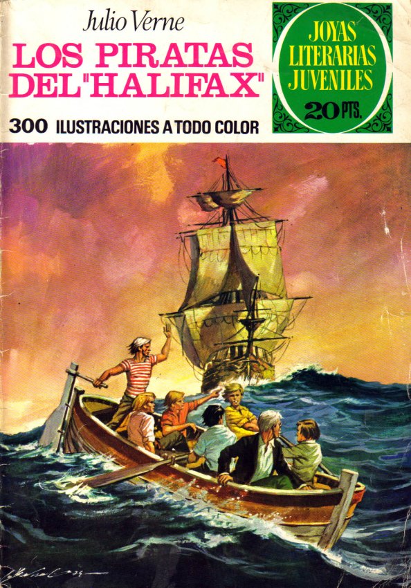 Los Piratas del "Halifax" book cover