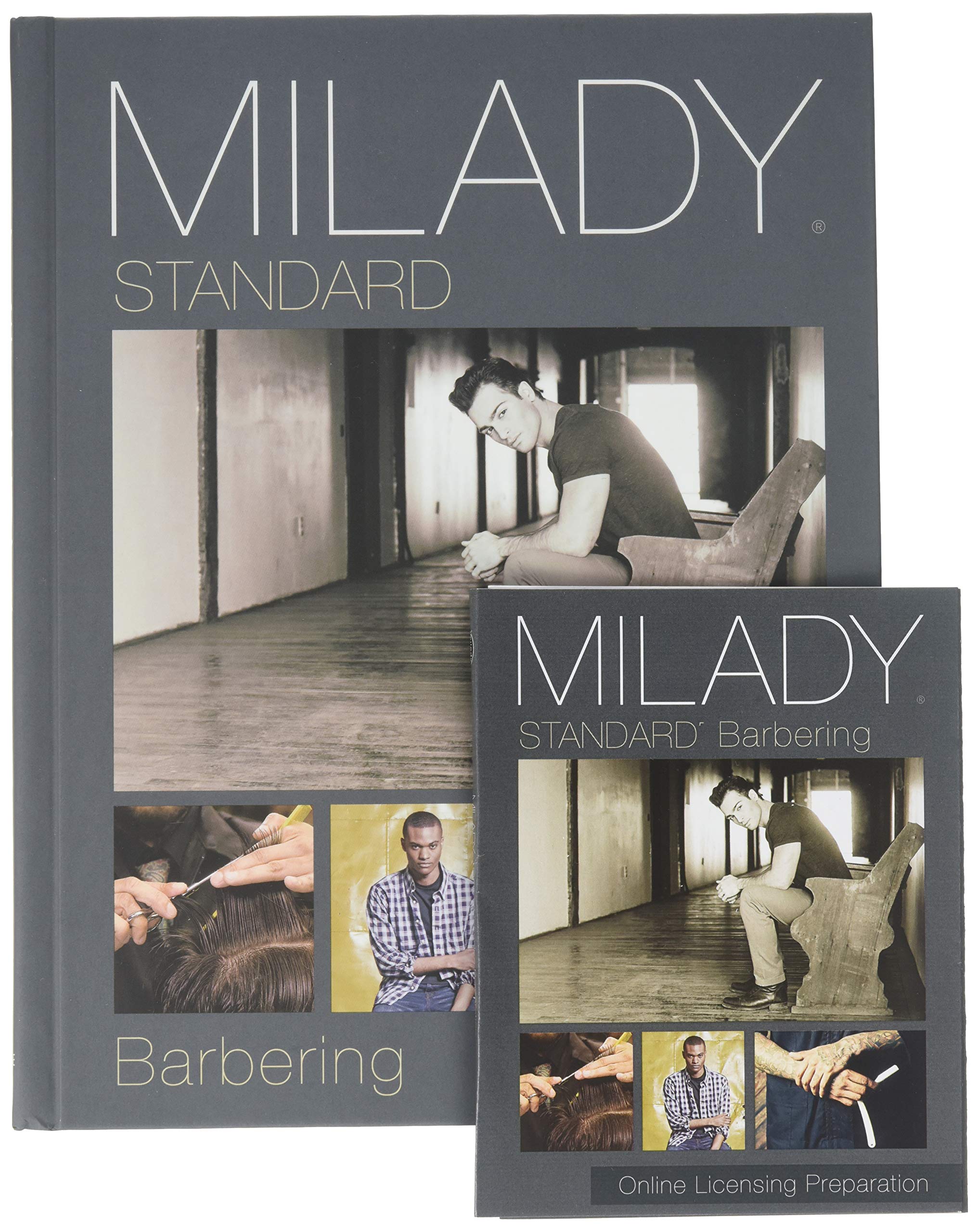Bundle Milady Standard Barbering, 6th + Milady Online Licensing Prep