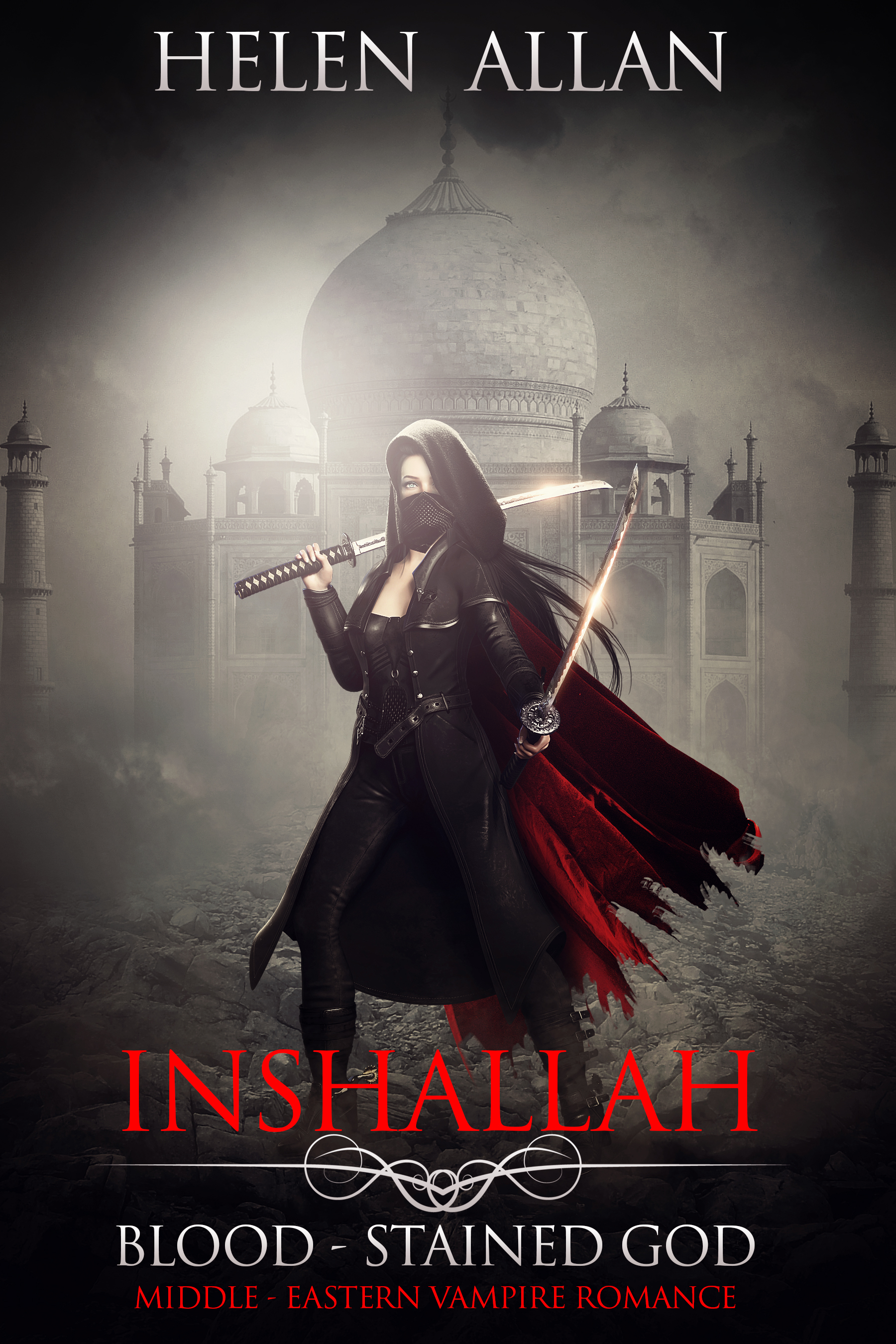 Blood-stained God book cover