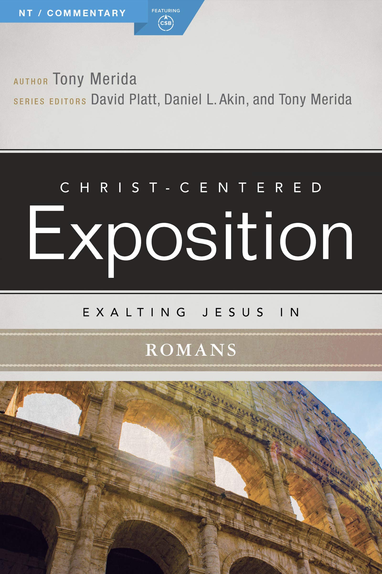 Exalting Jesus in Romans book cover