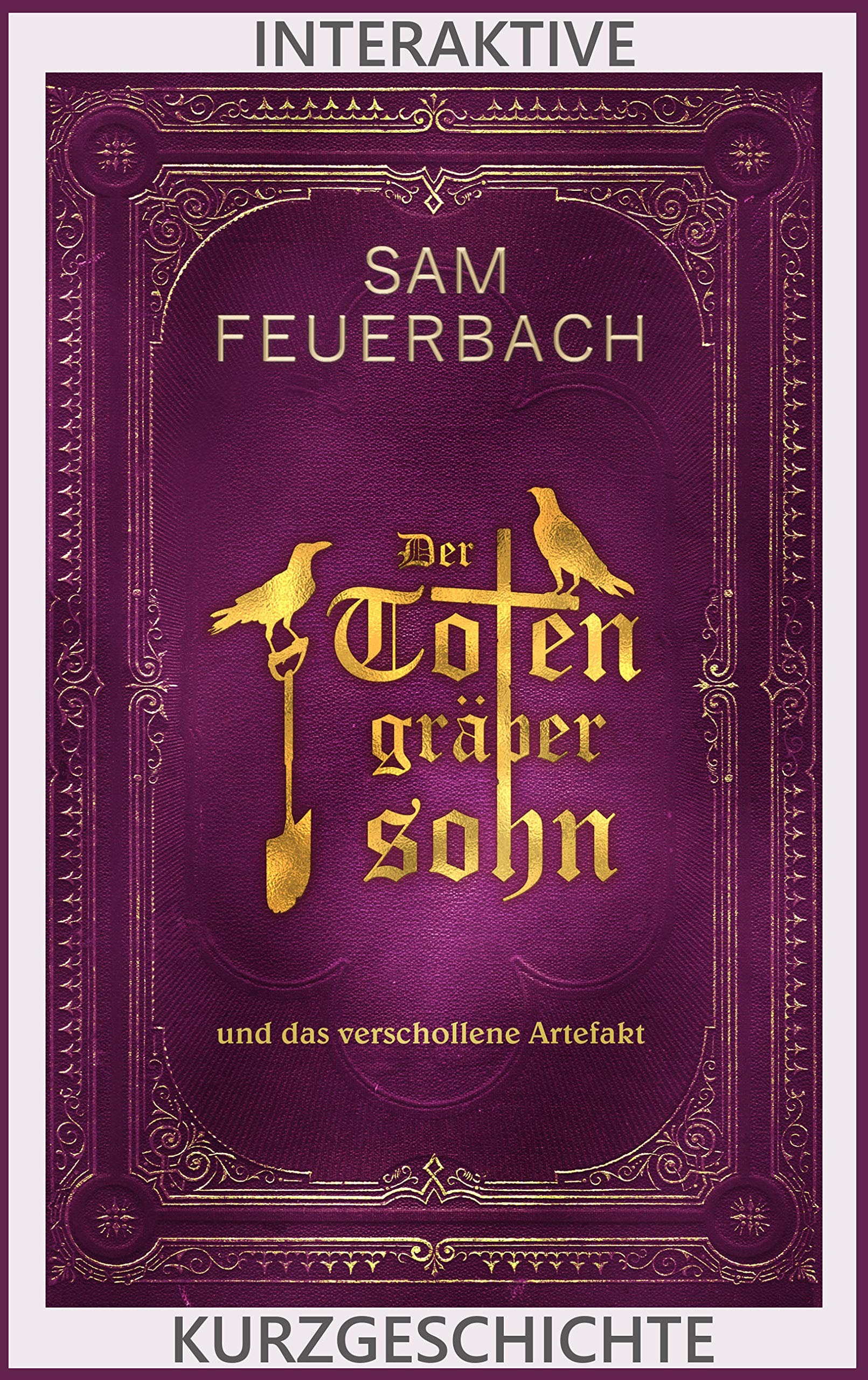 Der Totengräbersohn und das verschollene Artefakt - Interaktive Kurzgeschichte book cover