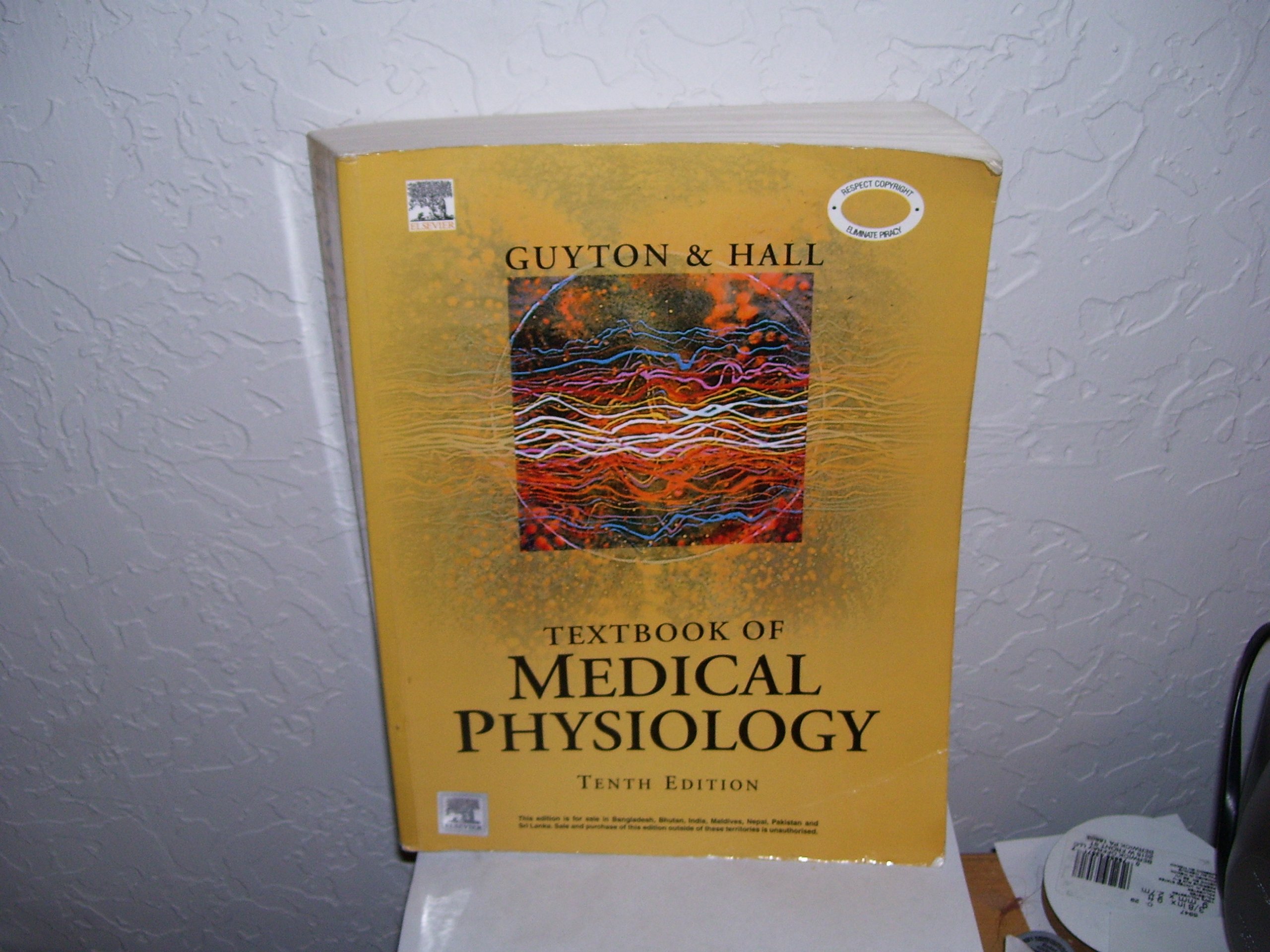 Textbook of Medical Physiology (tenth edition) by Arthur C. Guyton