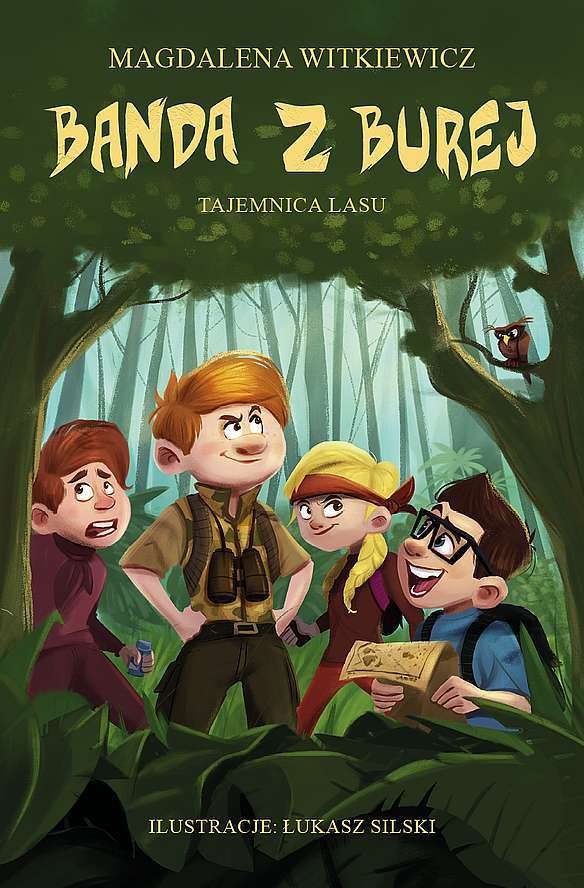 Banda z Burej. Tajemnica lasu book cover