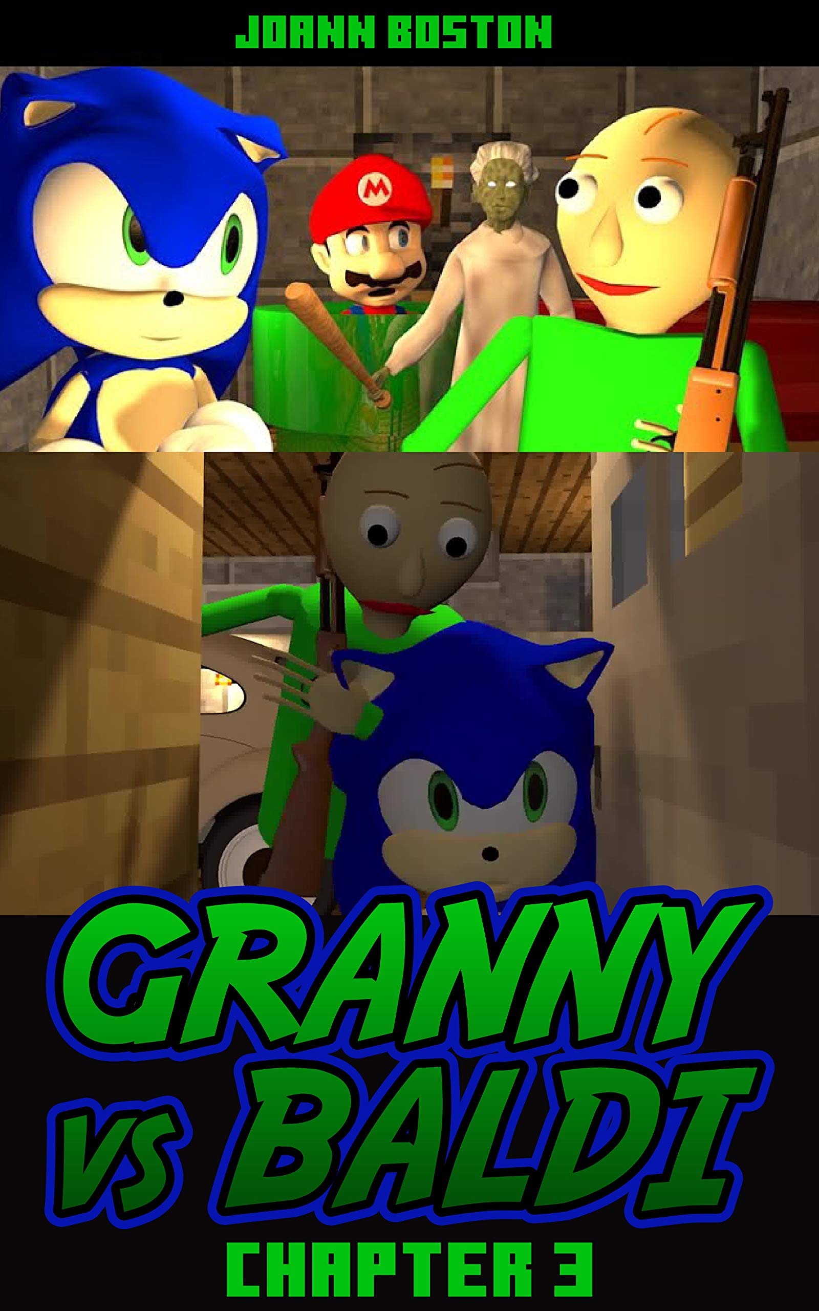 Minecraft Horror Comics: Granny Vs Baldi & Sonic Challenge Chapter 3 by ...