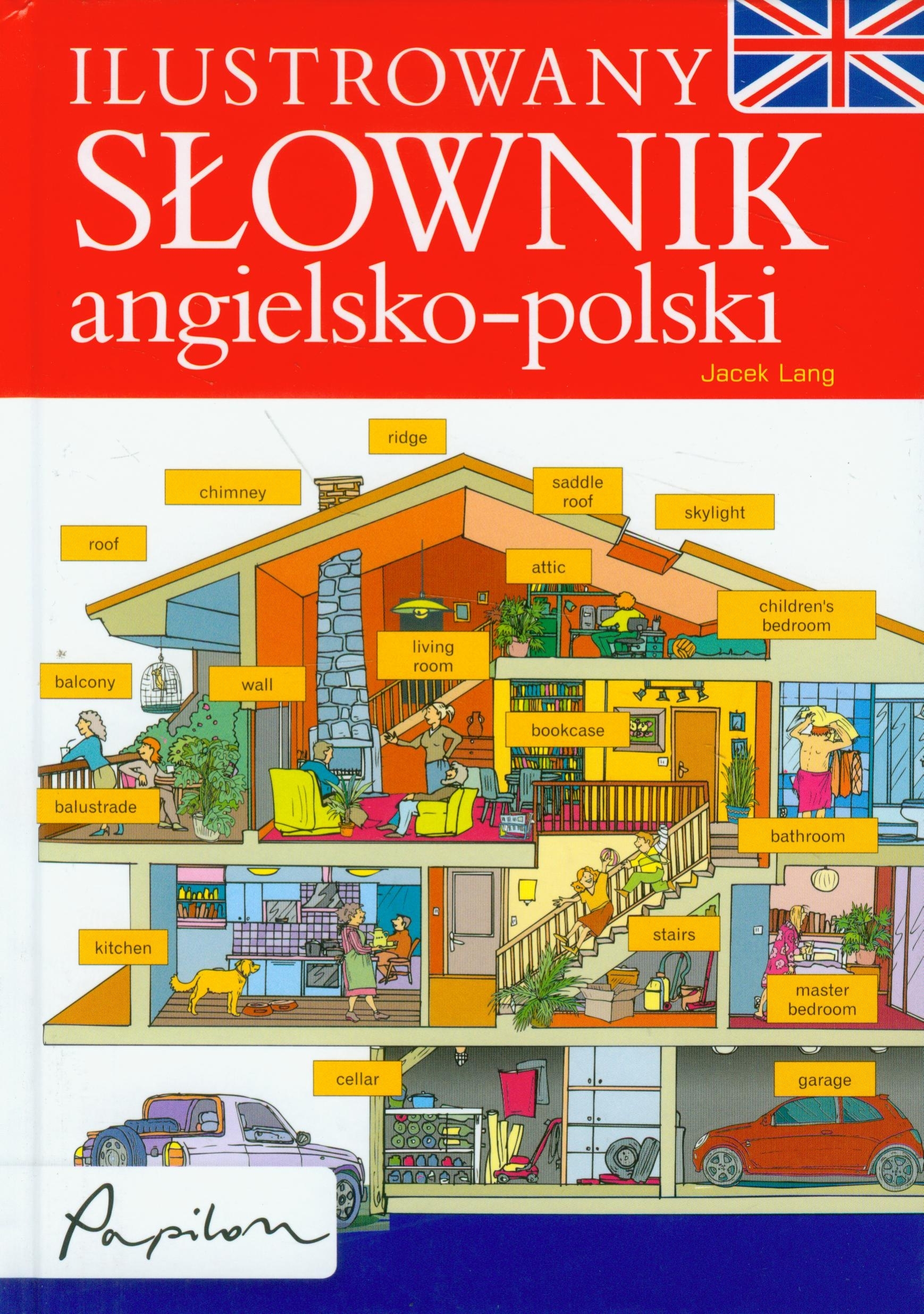 Ilustrowany slownik angielsko polski by Wierzbowski Marek Lang Jacek