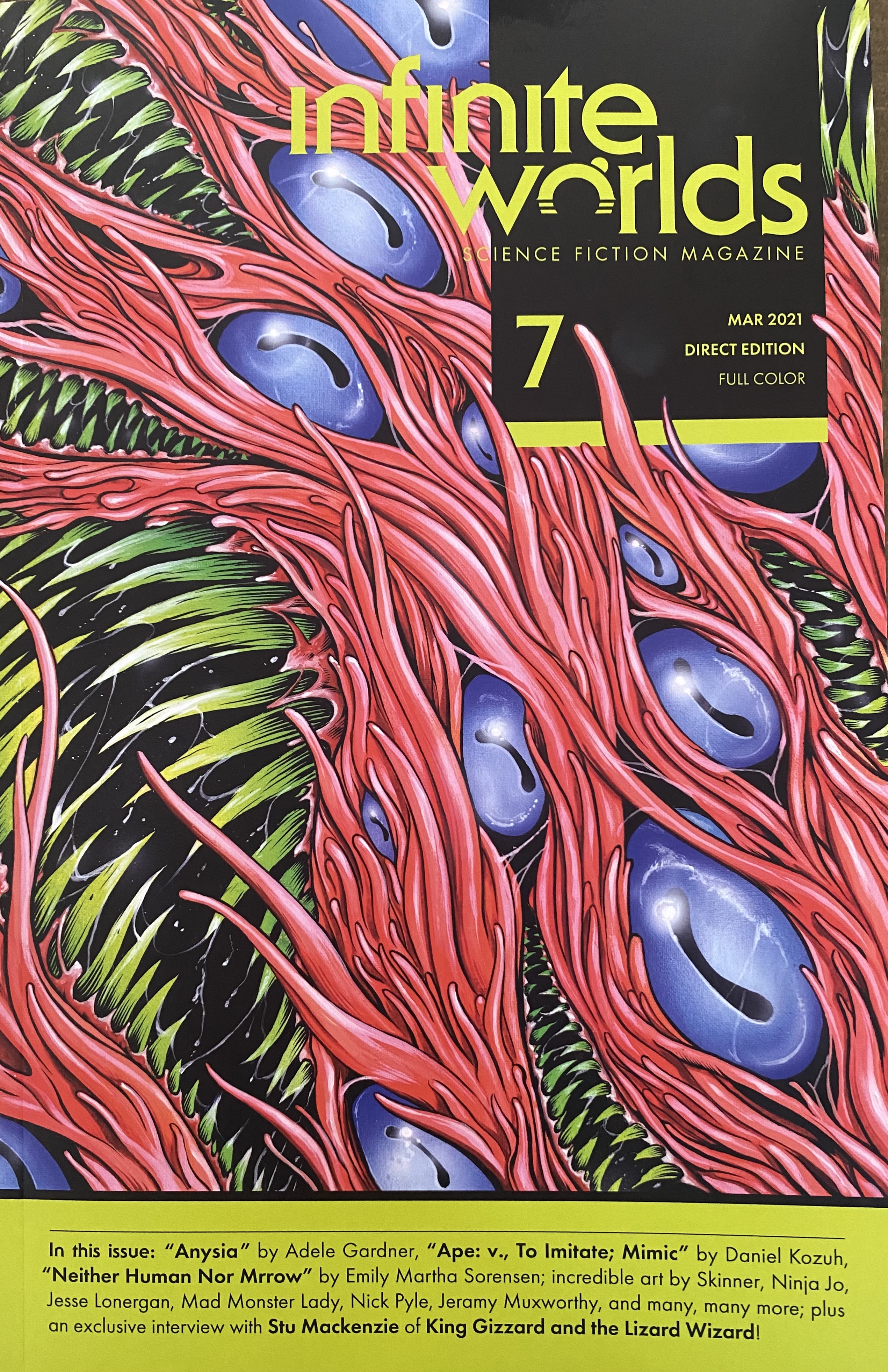 Infinite Worlds Magazine #7, March 2021 book cover