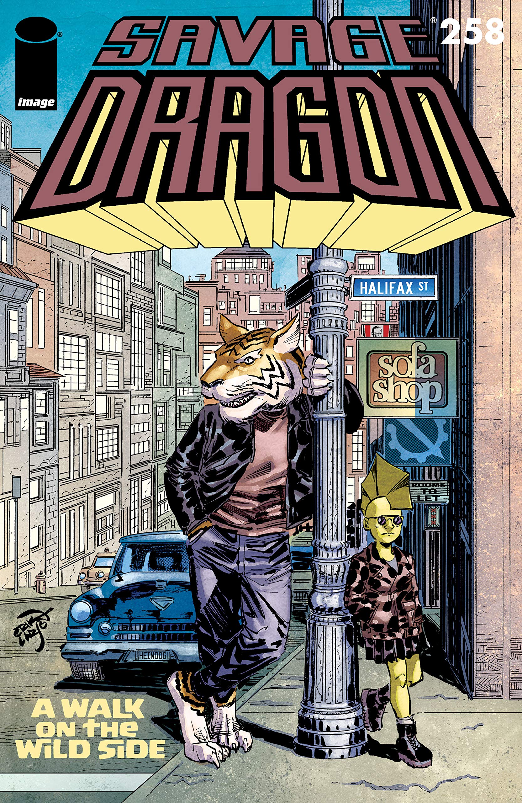 Savage Dragon #258 book cover