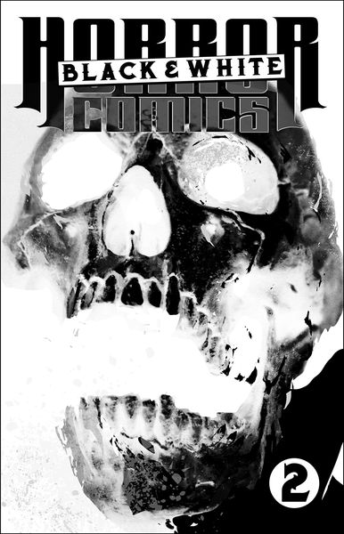 Horror Comics Black & White book cover 2