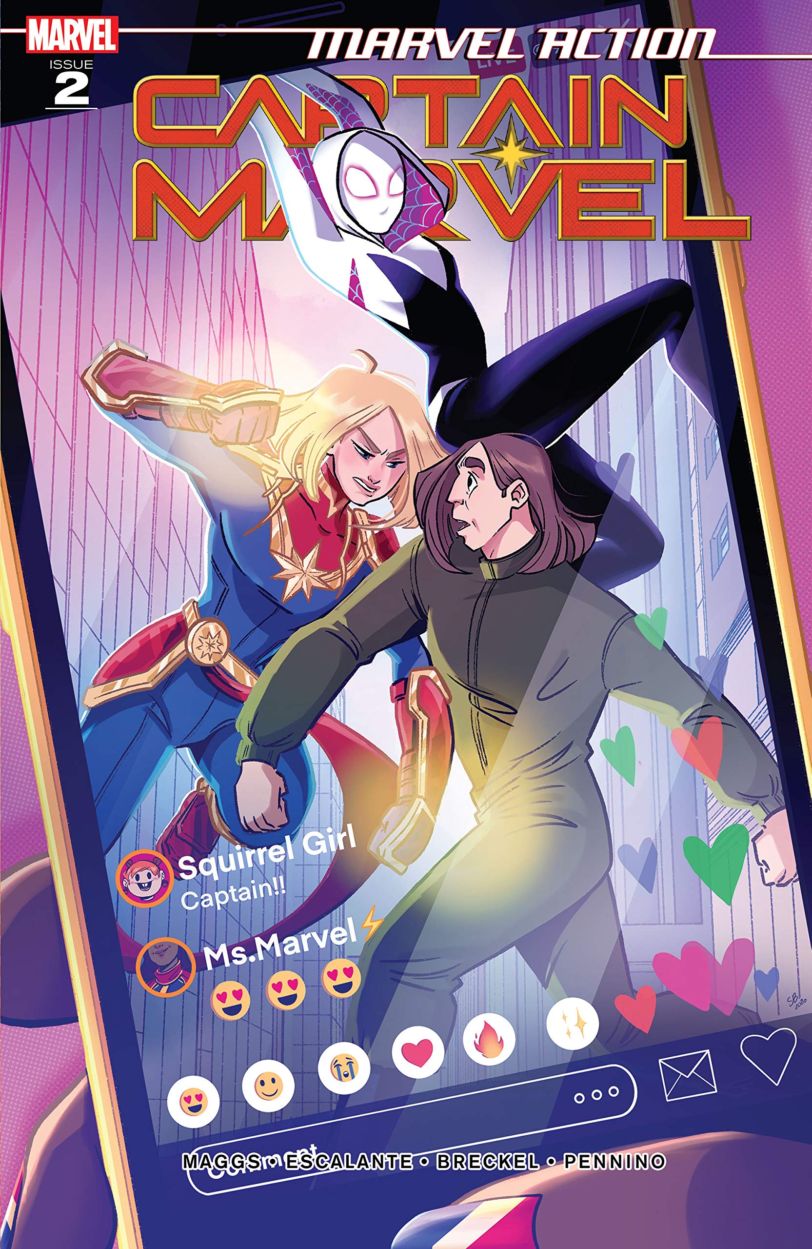 Marvel Action Captain Marvel (2021) #2 book cover