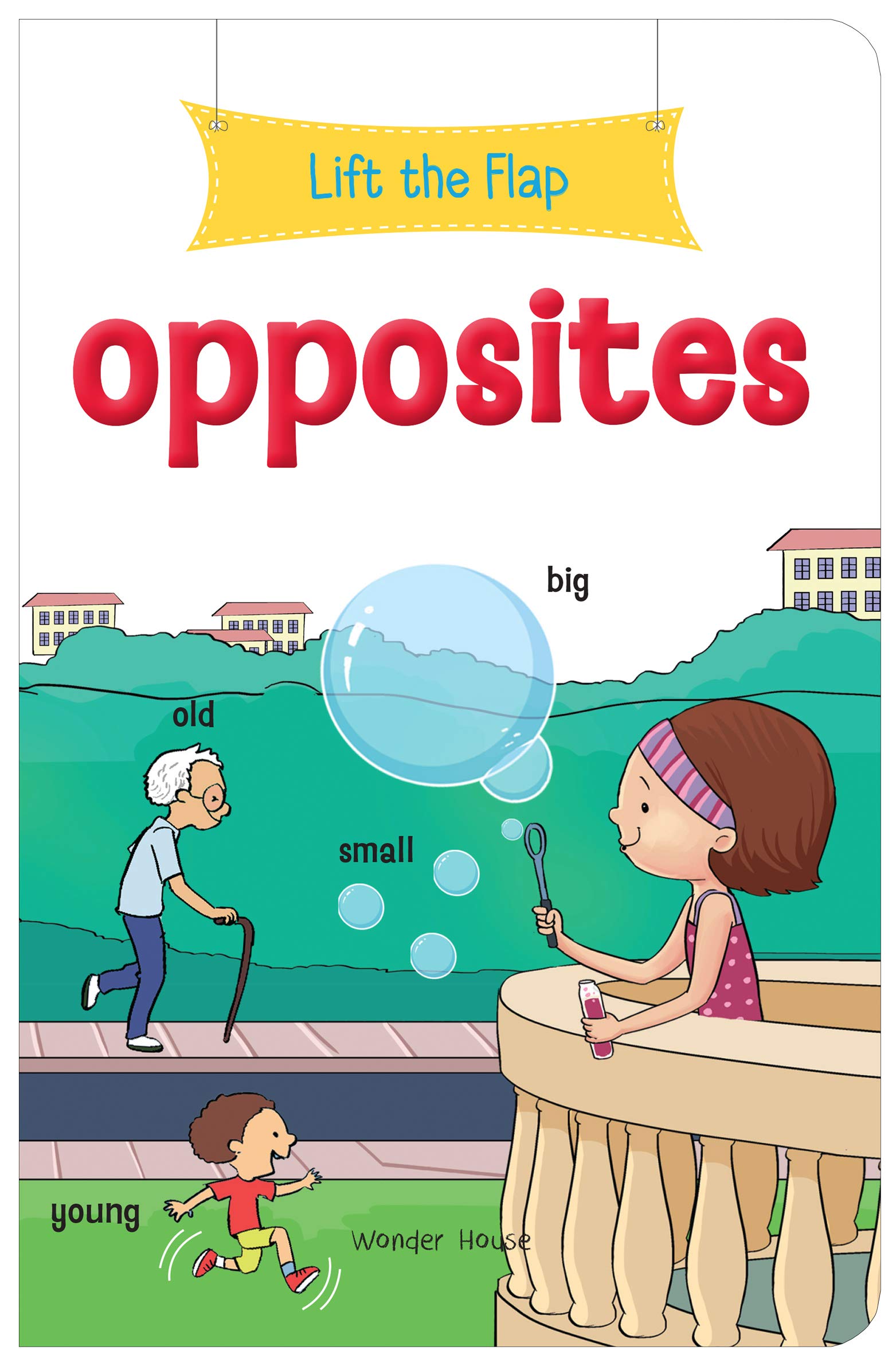 Lift the Flap Opposites Early Learning Novelty Board Book For