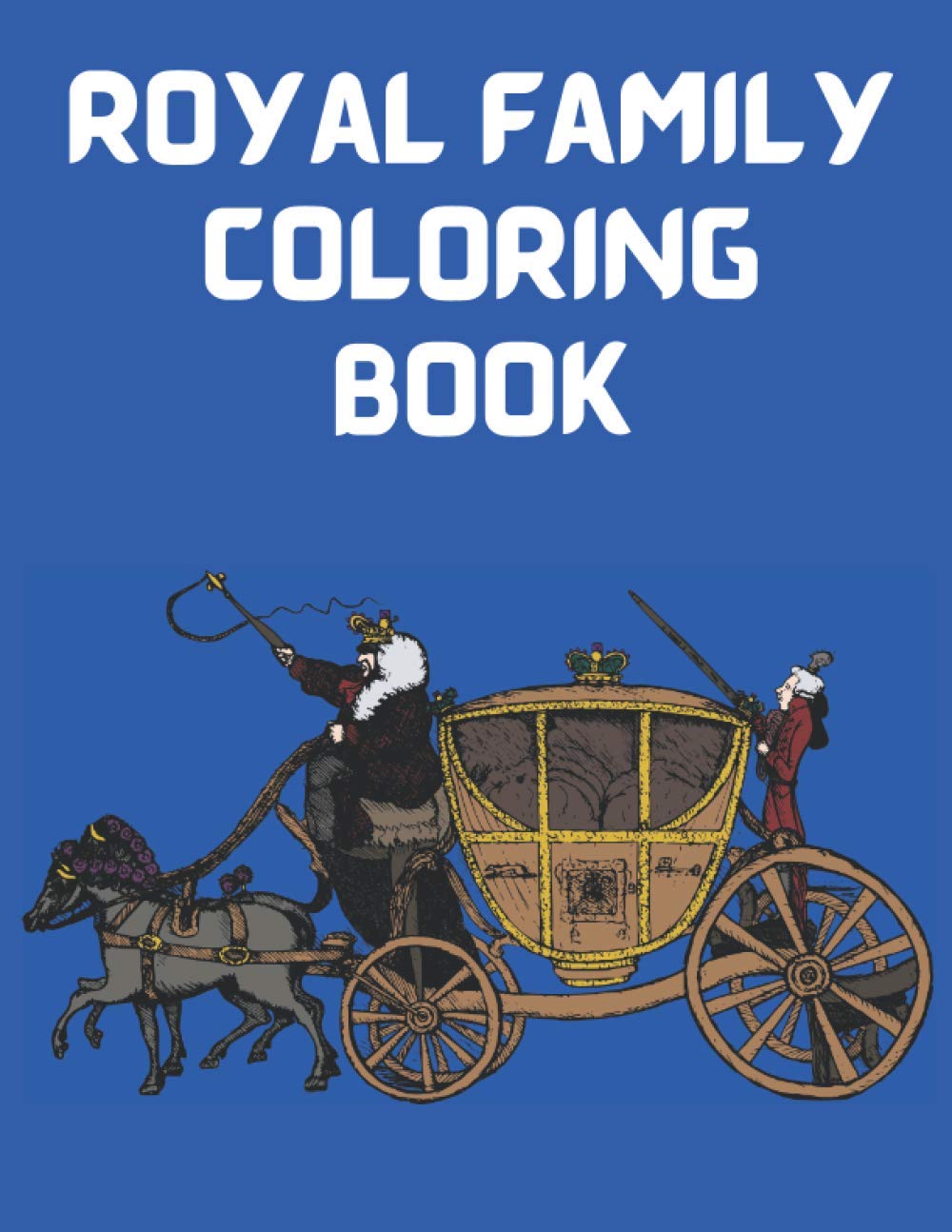 Royal Family Coloring Book: British Royal Family Coloring Book For ...