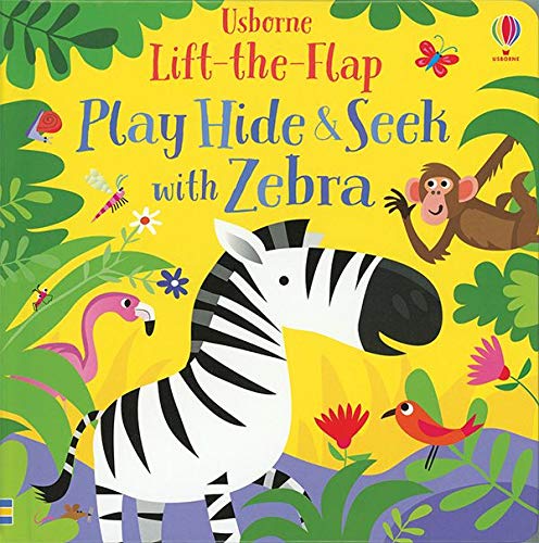 Lift-The-Flap Play Hide & Seek with Zebra book cover