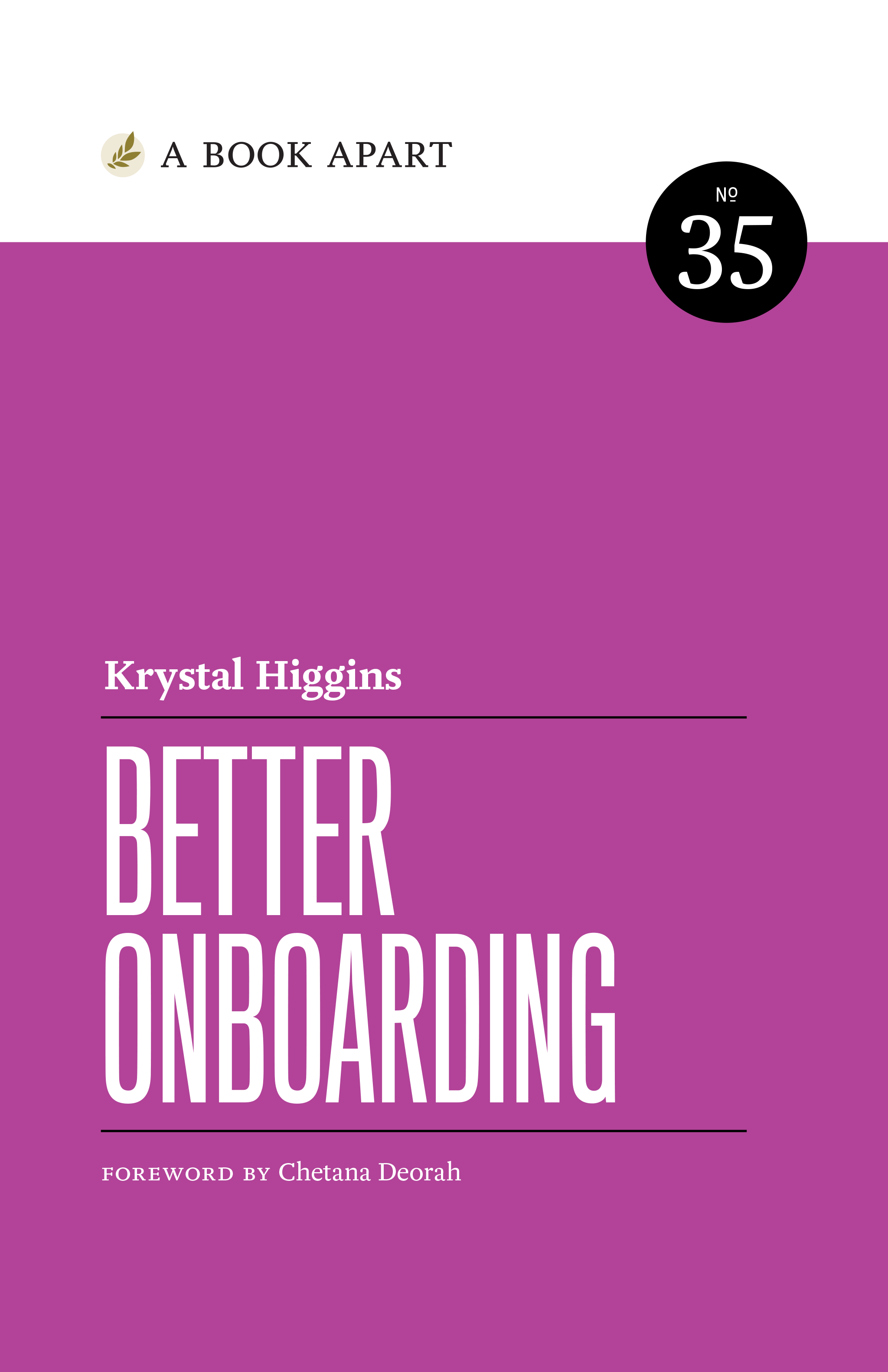 Better Onboarding book cover