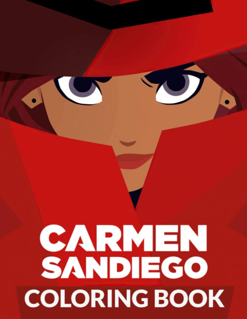 Carmen Sandiego Coloring Book: An Amazing Coloring Book Giving Many