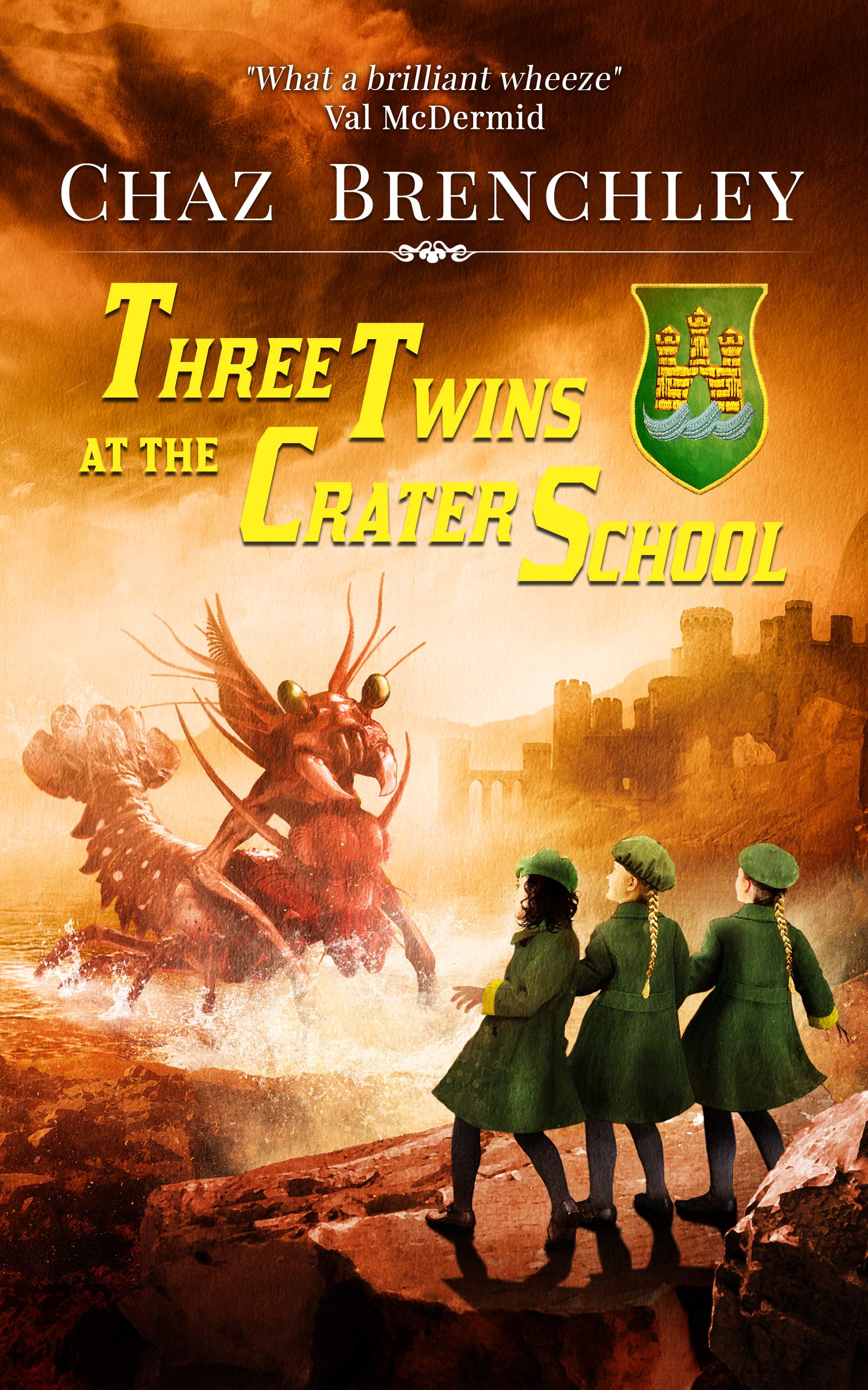 Three Twins at the Crater School book cover