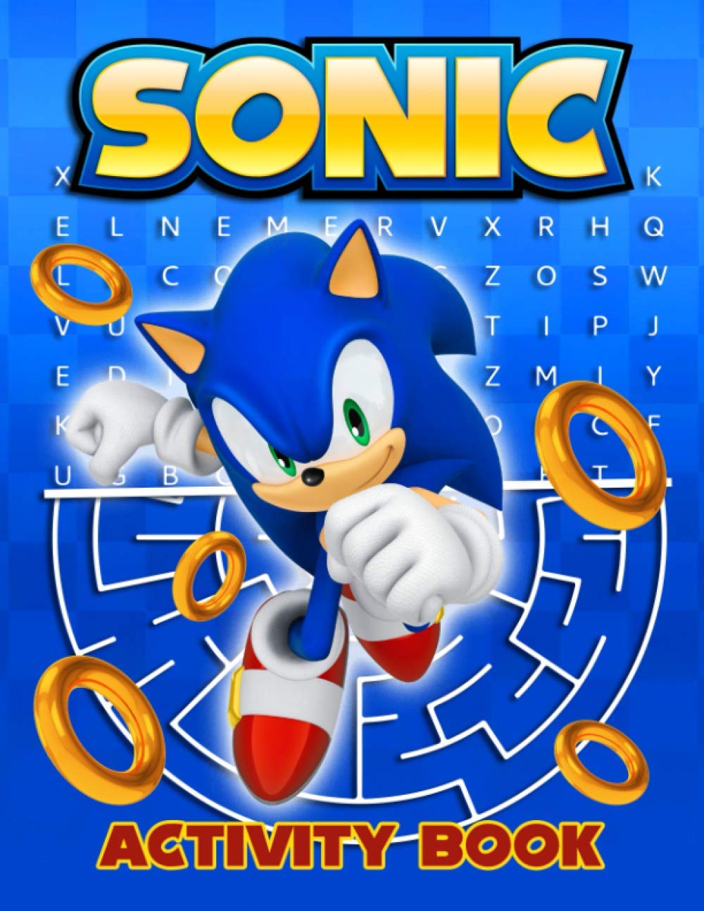 Sonic Activity Book Great Book To Relax, Stimulate Your Imagination