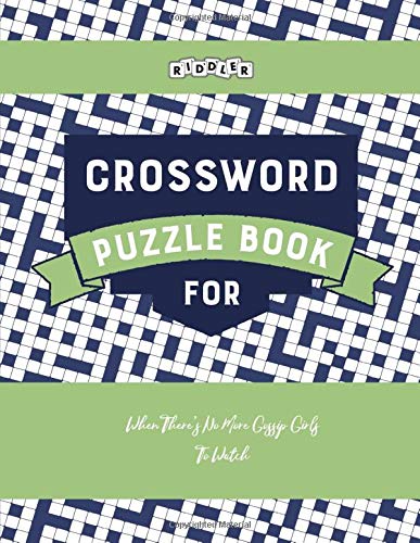 Crossword Puzzle Book for When There's No More Gossip Girls To Watch by ...