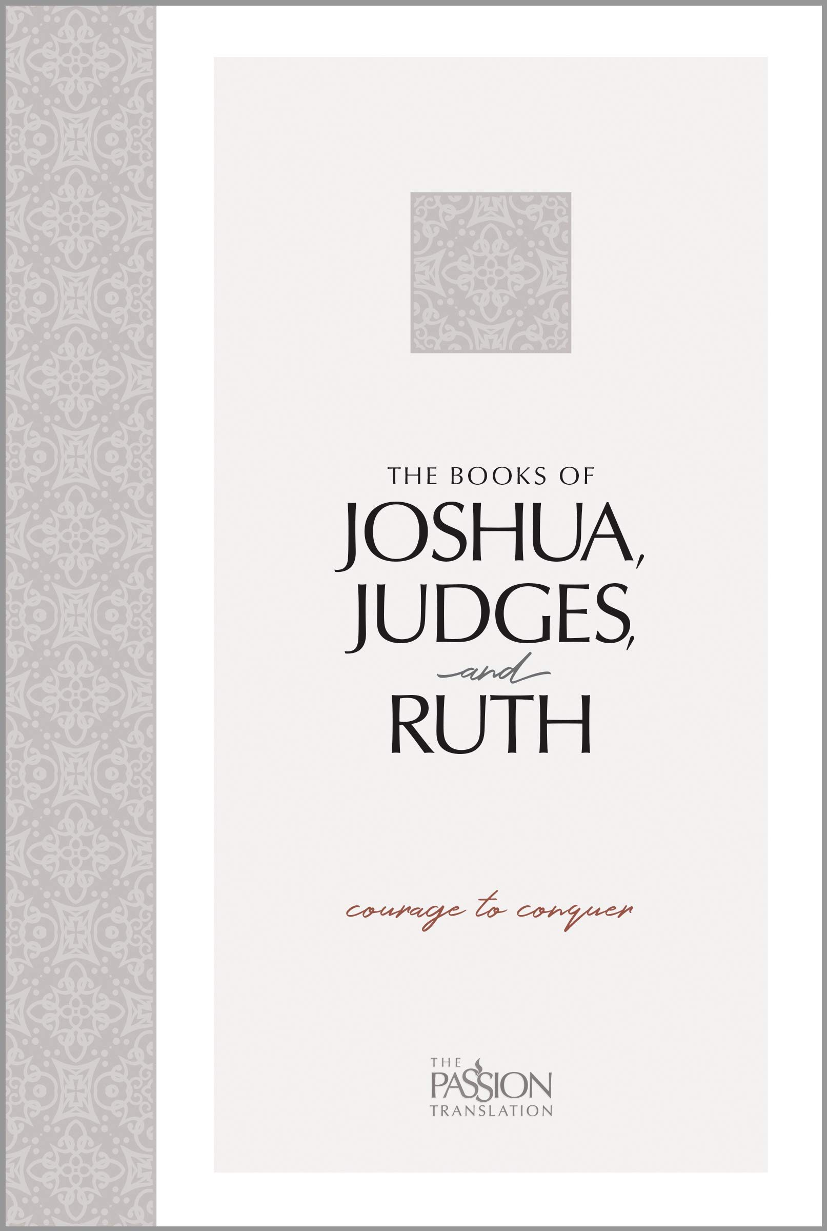 The Books of Joshua, Judges, and Ruth book cover