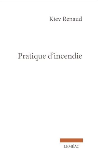 Pratique d'incendie book cover