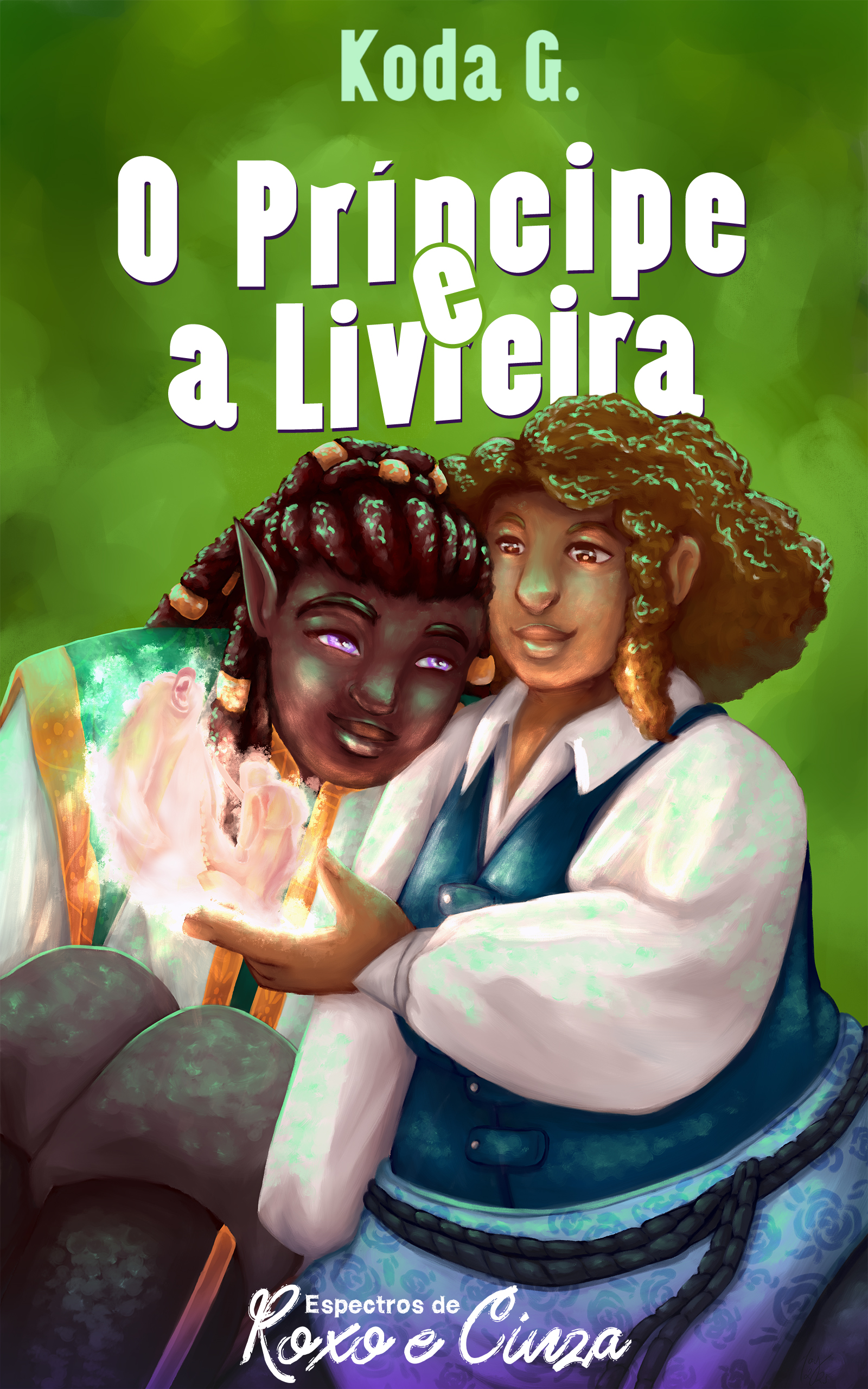 Espectros de Roxo e Cinza book cover 1