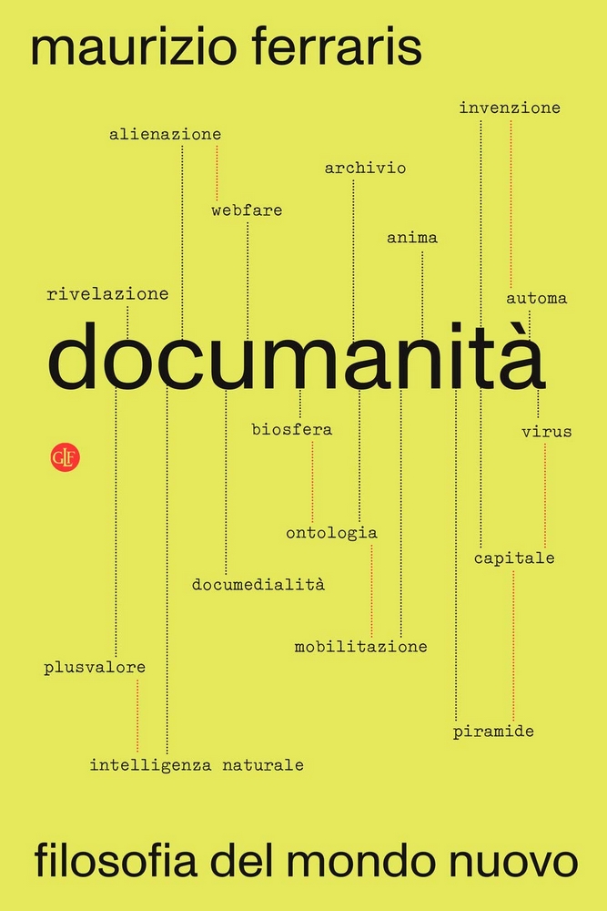 Documanità. Filosofia del mondo nuovo book cover
