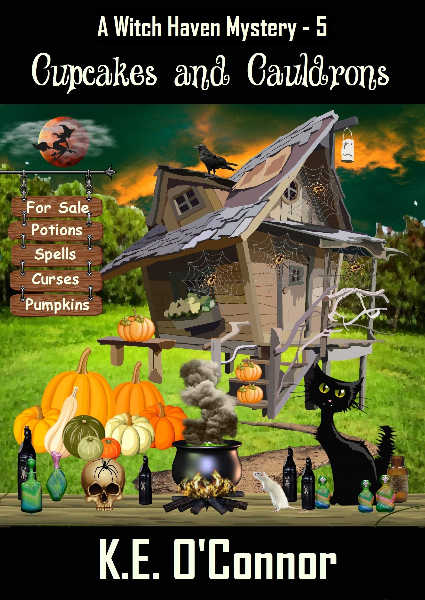 Cupcakes and Cauldrons book cover