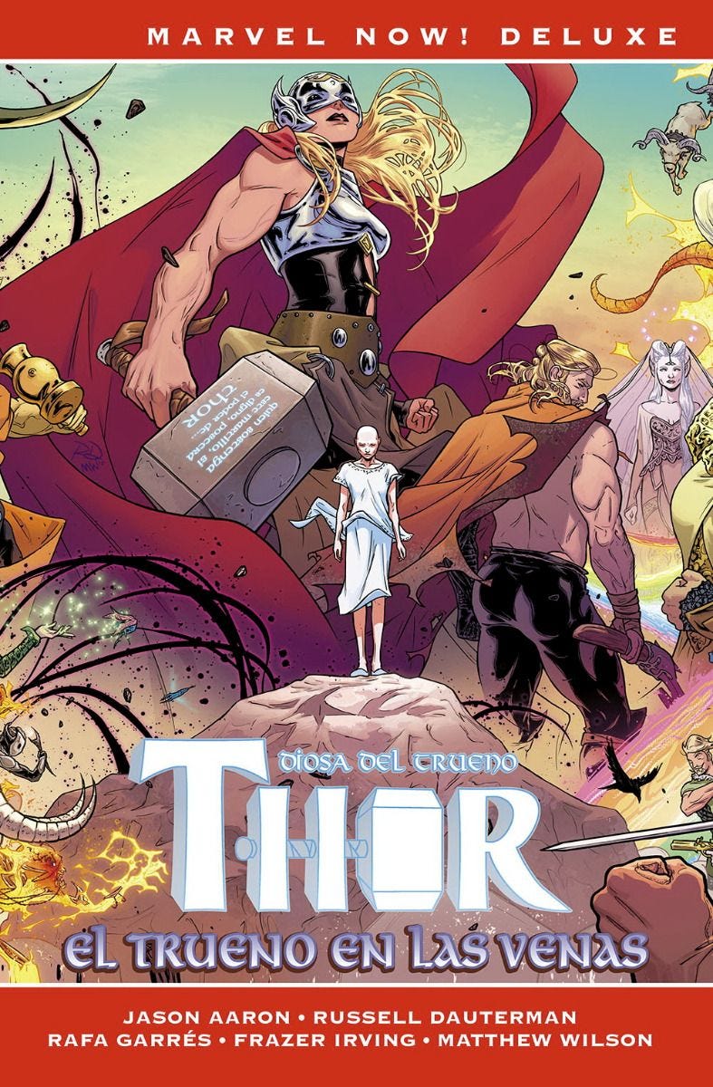 Thor de Jason Aaron (Panini) book cover 2