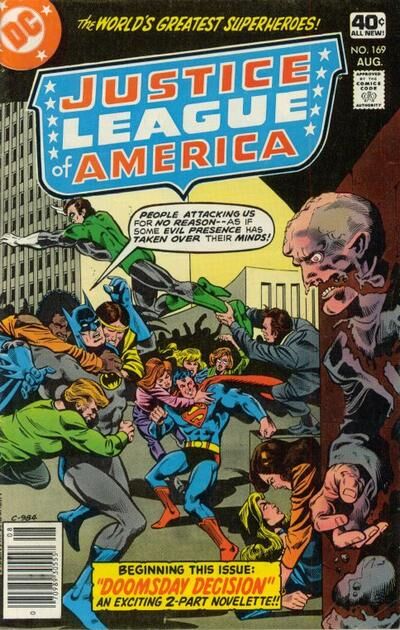 Justice League of America (1960-1987) #169 book cover