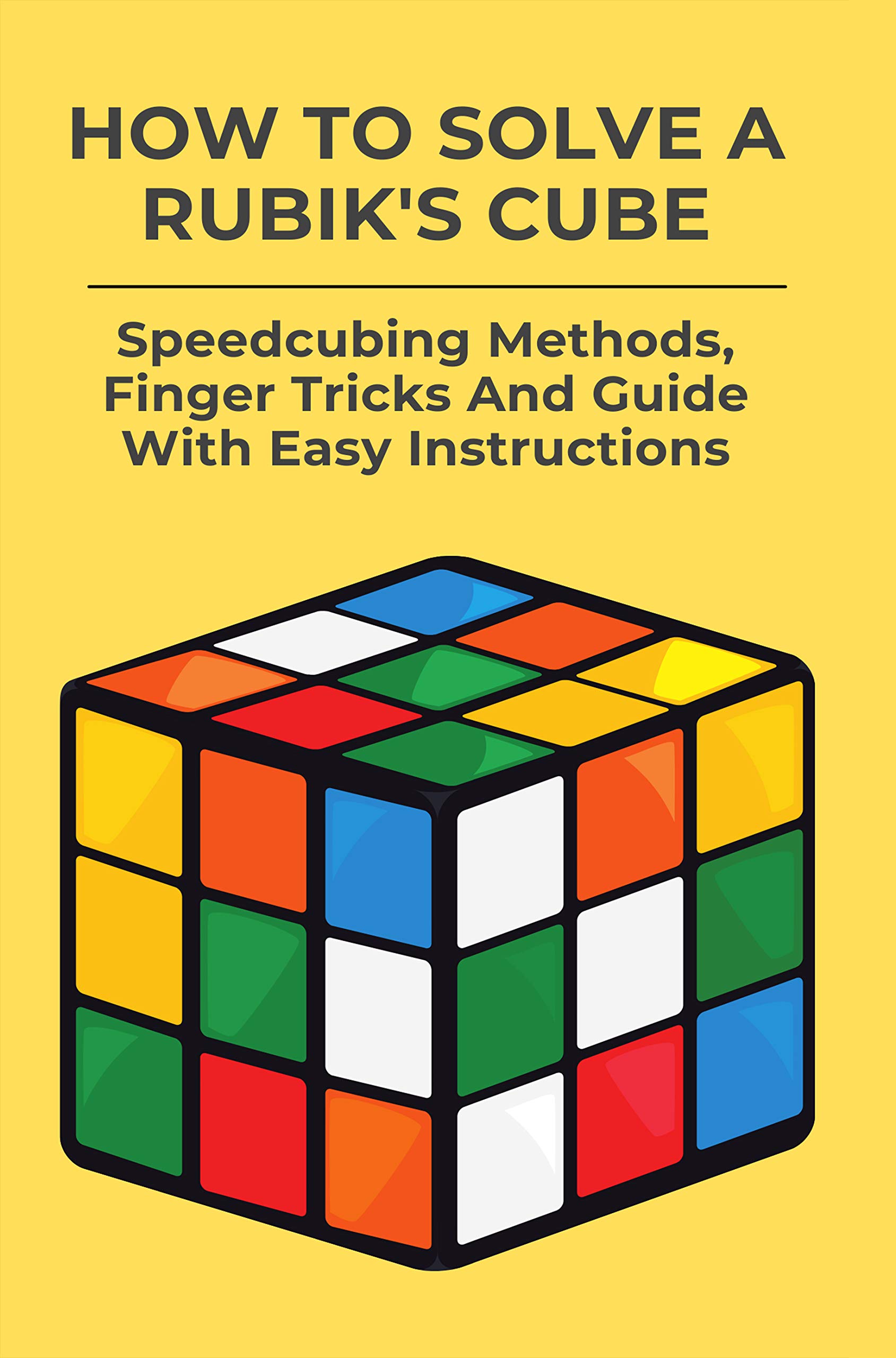 How To Solve A Rubik's Cube Speedcubing Methods, Finger Tricks And Guide With Easy Instructions