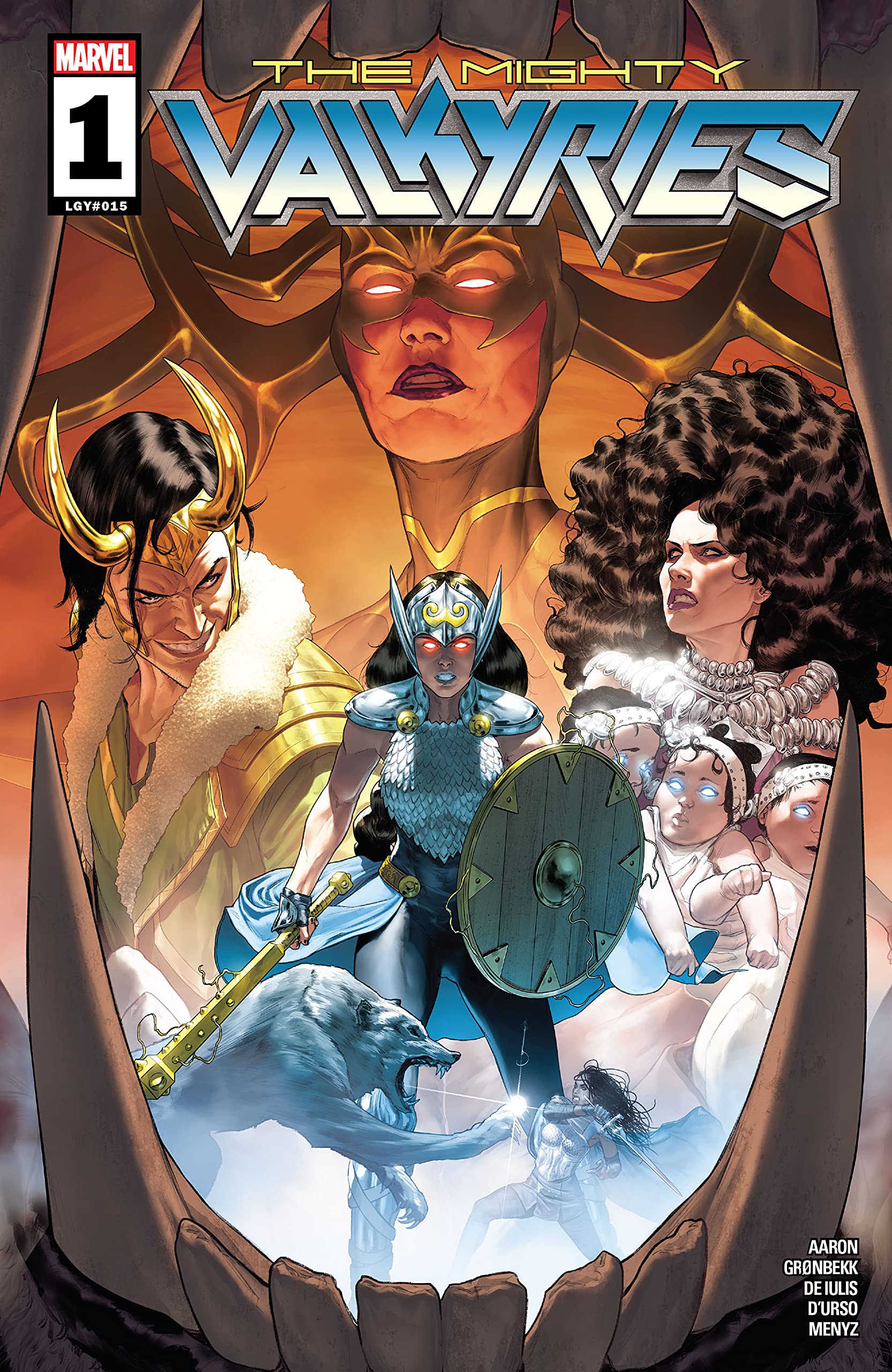 The Mighty Valkyries book cover 1